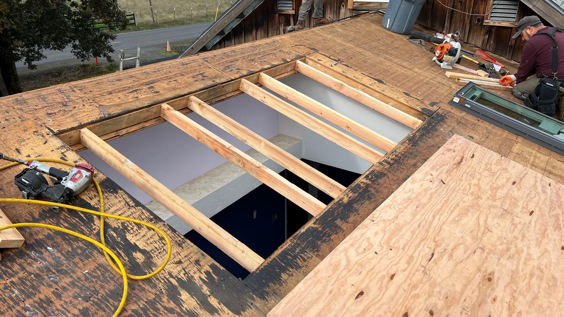 Residential Roofing Installation + New Skylights by Villegas Remodeling, LLC