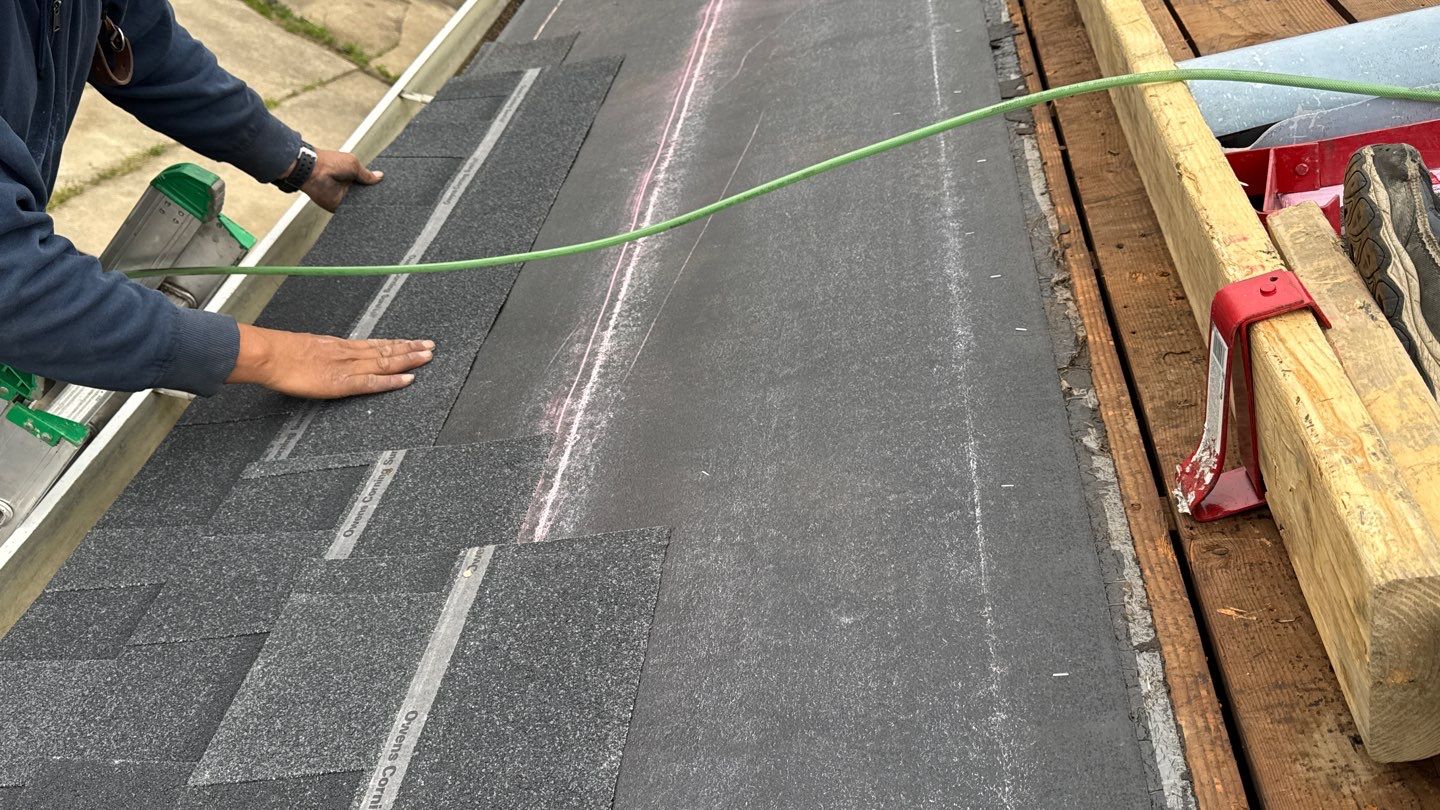 Roof Replacement using Owens Corning Onyx Black by 180 Contractors