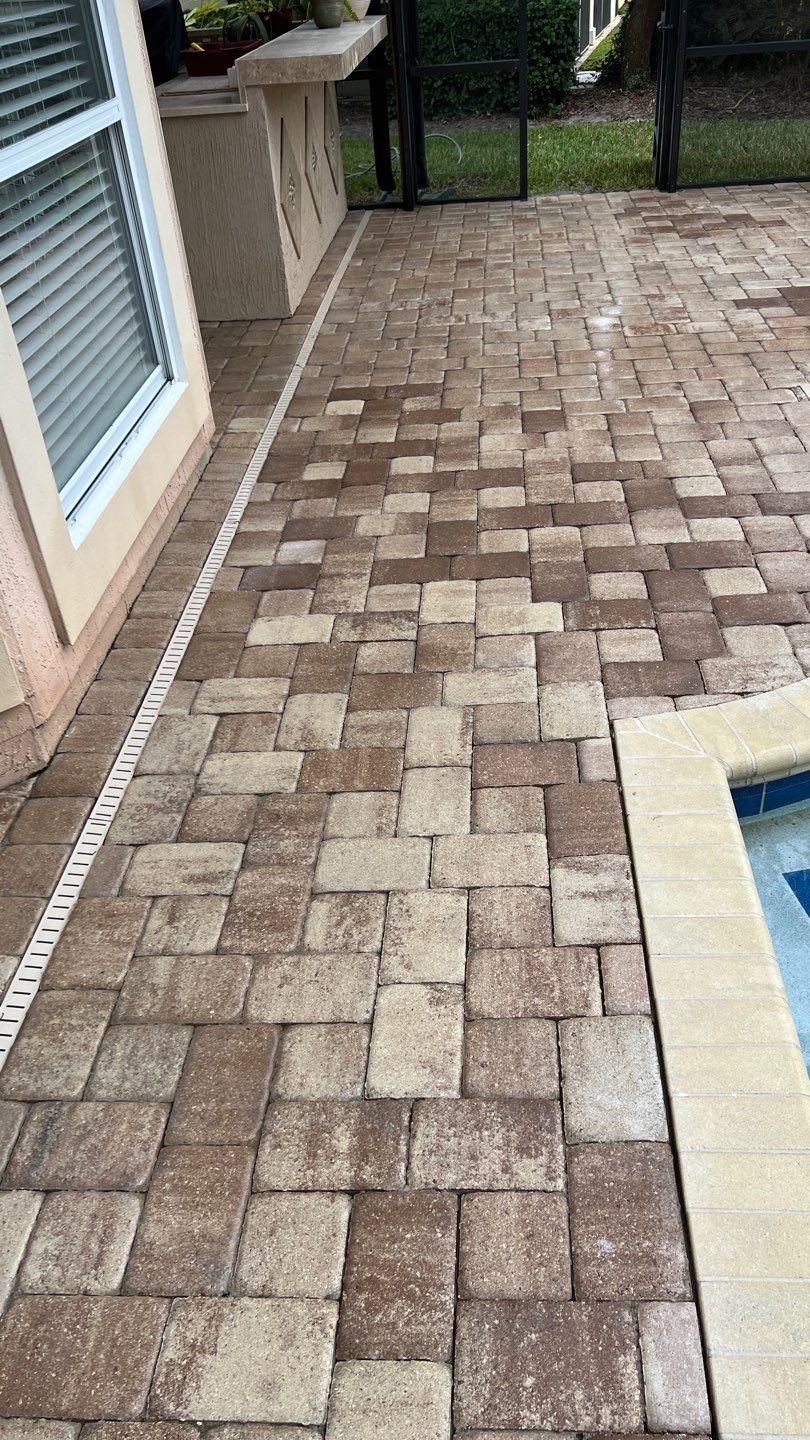Pool Deck using Concrete Sealant by DuraSeal