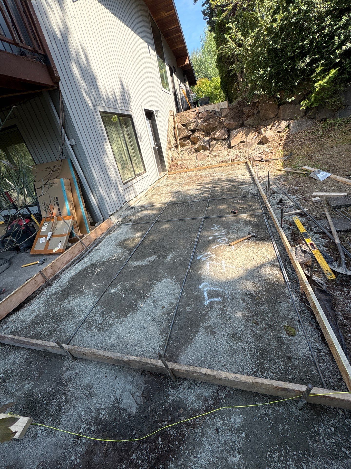 Backyard Concrete Patch Repair | Seattle  by Jireh Asphalt & Concrete Inc 