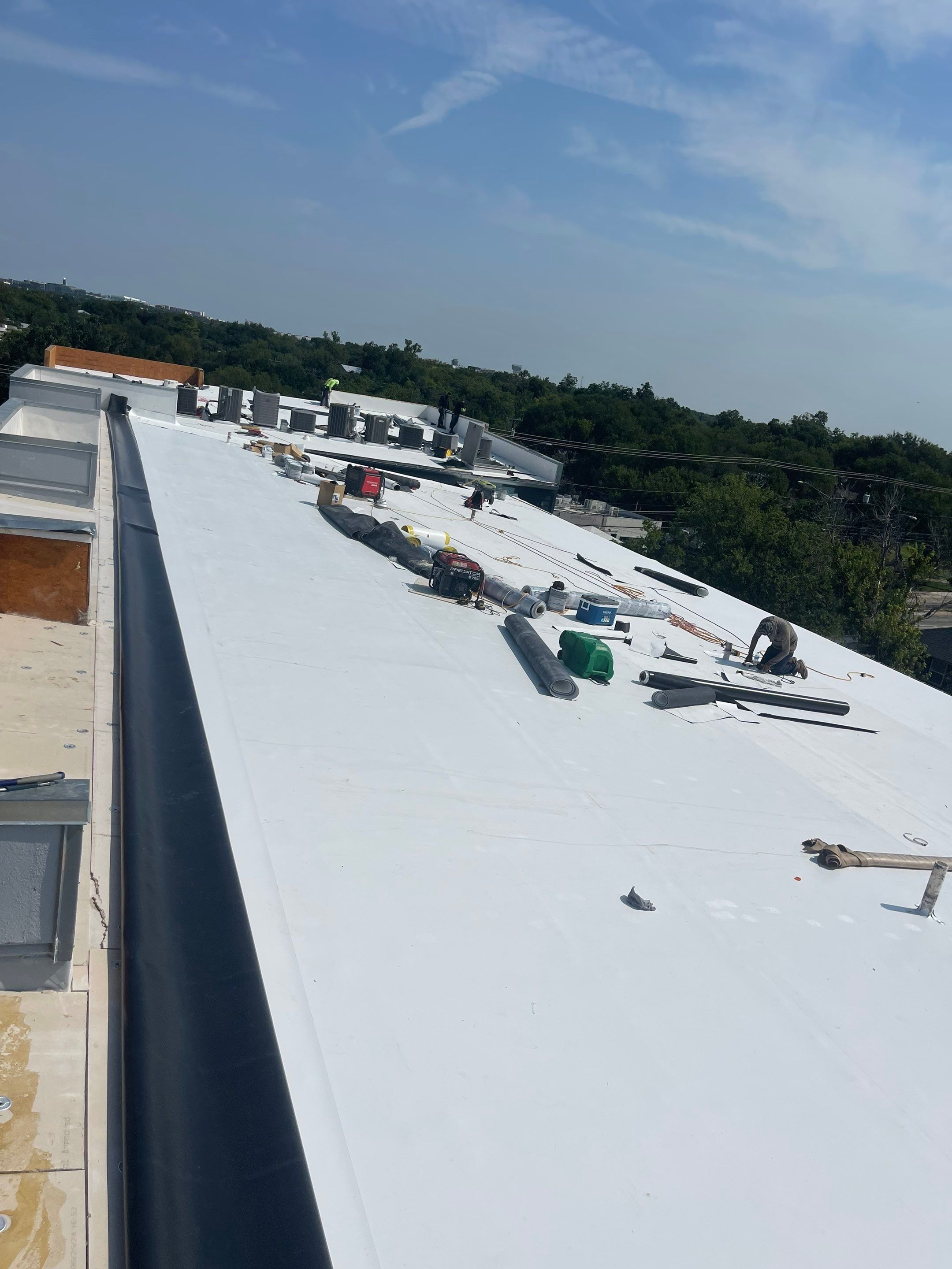 TPO and Metal Roof Replacement in Austin, Tx by ROAM Roof & Solar