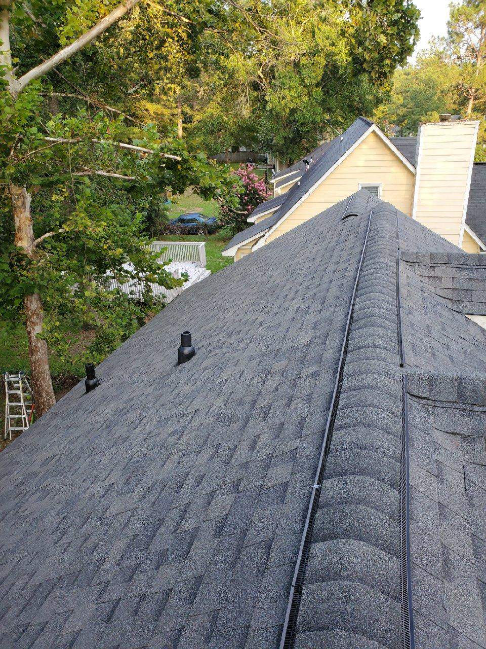 Residential Roofing Installation using Owens Corning Oakridge- Williamsburg Gray by Indigo State Roofing
