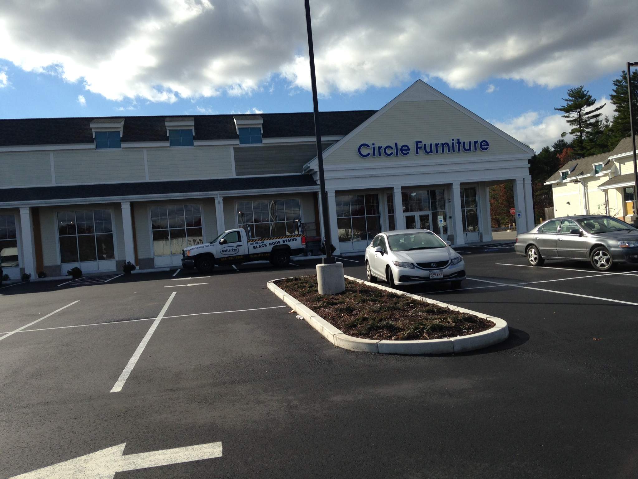 Gutter Pro on the job in Middleton, MA by Gutter Pro Enterprises