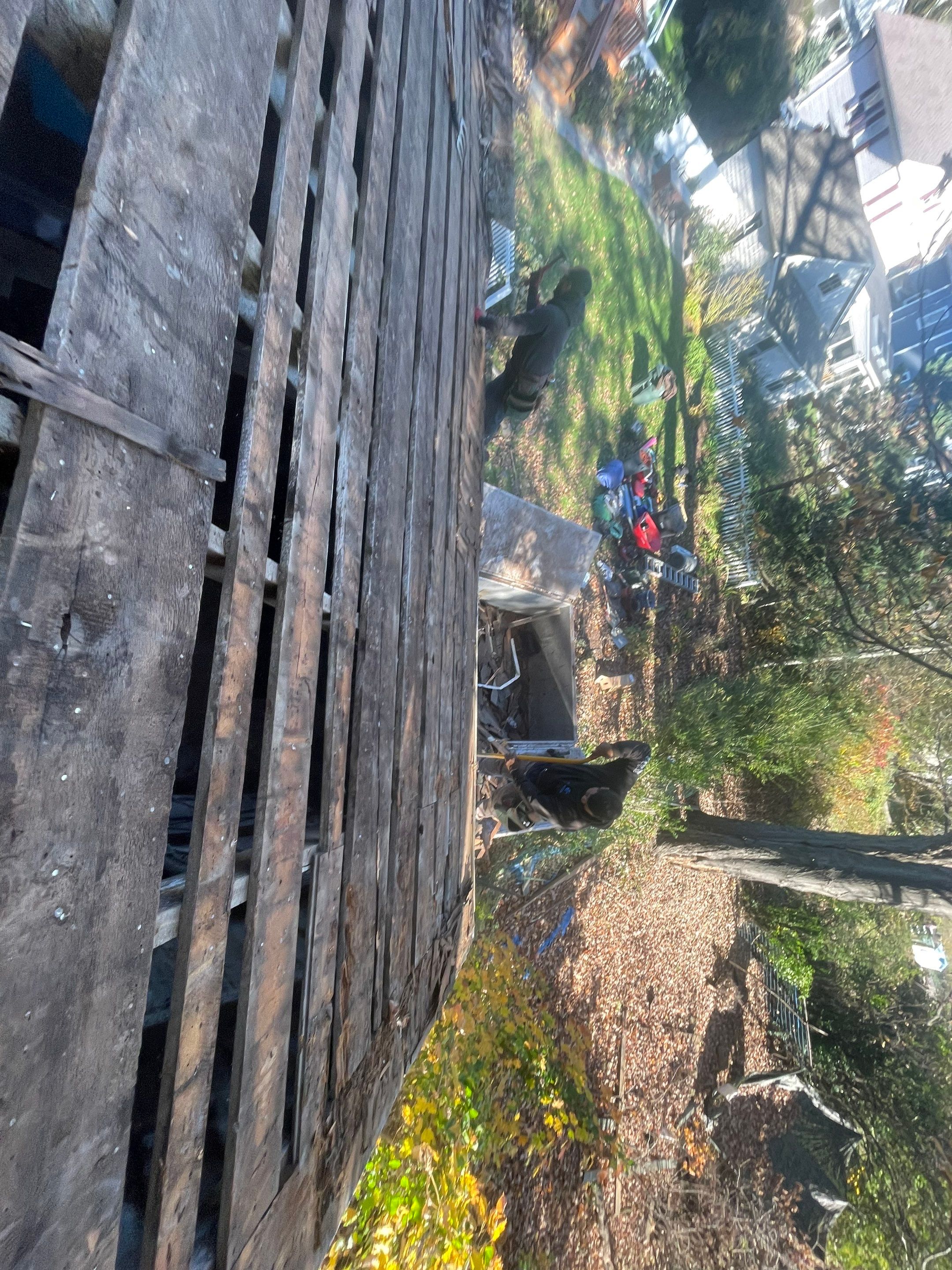 Residential Roofing Installation using Owens Corning TruDefinition Sierra Gray by A Plus Exterior