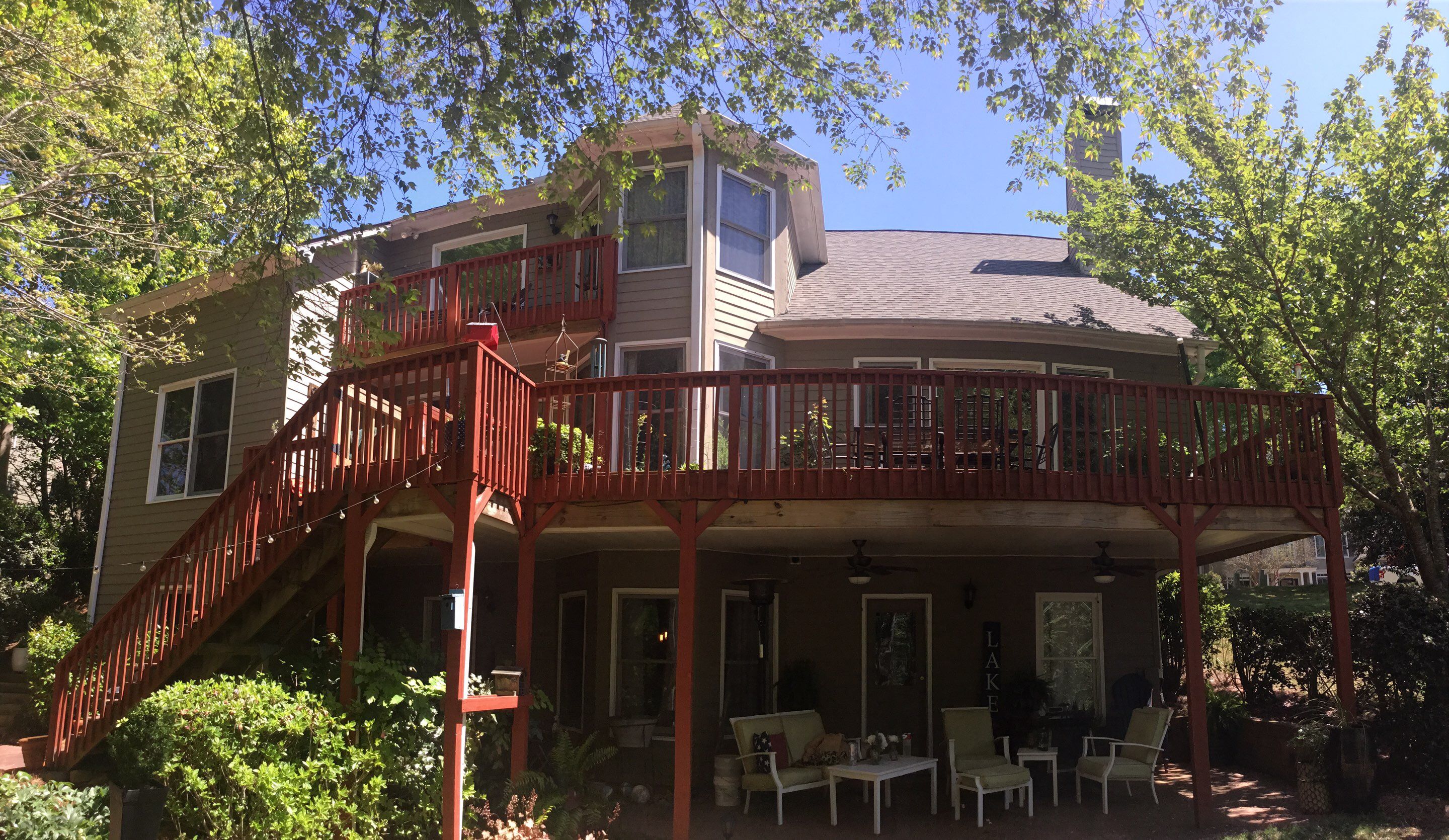 Comprehensive Exterior Painting and Deck Restoration in Canton by Swift Home Renovations