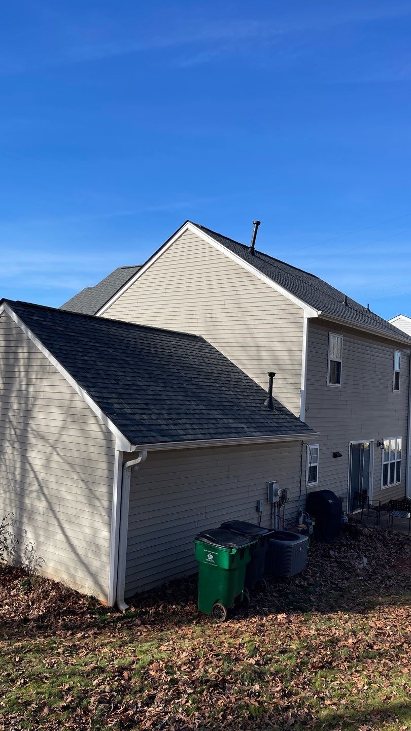 Roof replacement by hail damage by Just Brilliant Restoration JBR