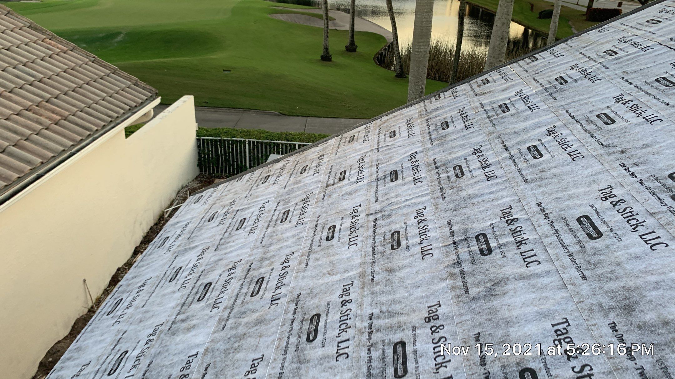 Residential Roofing Installation using Crown by BLUES BROTHERS CONSTRUCTION CORP