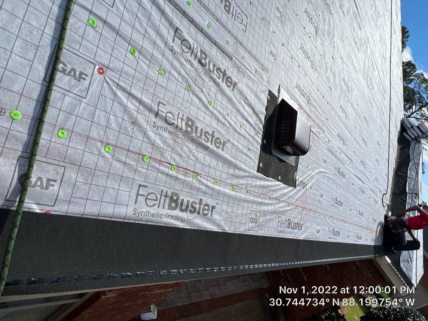 Residential Roofing Installation using Roof Replacement by American Roofing & Construction LLC