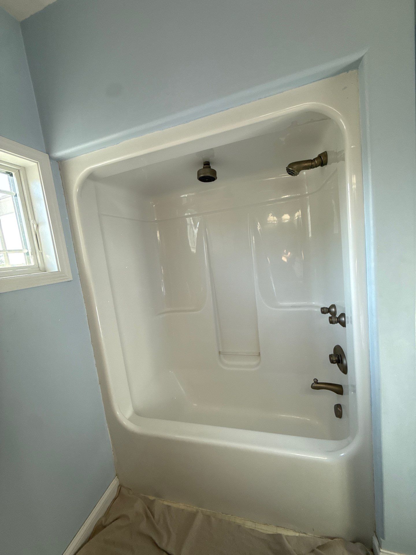 Harbor Springs Walk-In Shower Remodel With Accessibility Features by Rainbow Seamless Systems