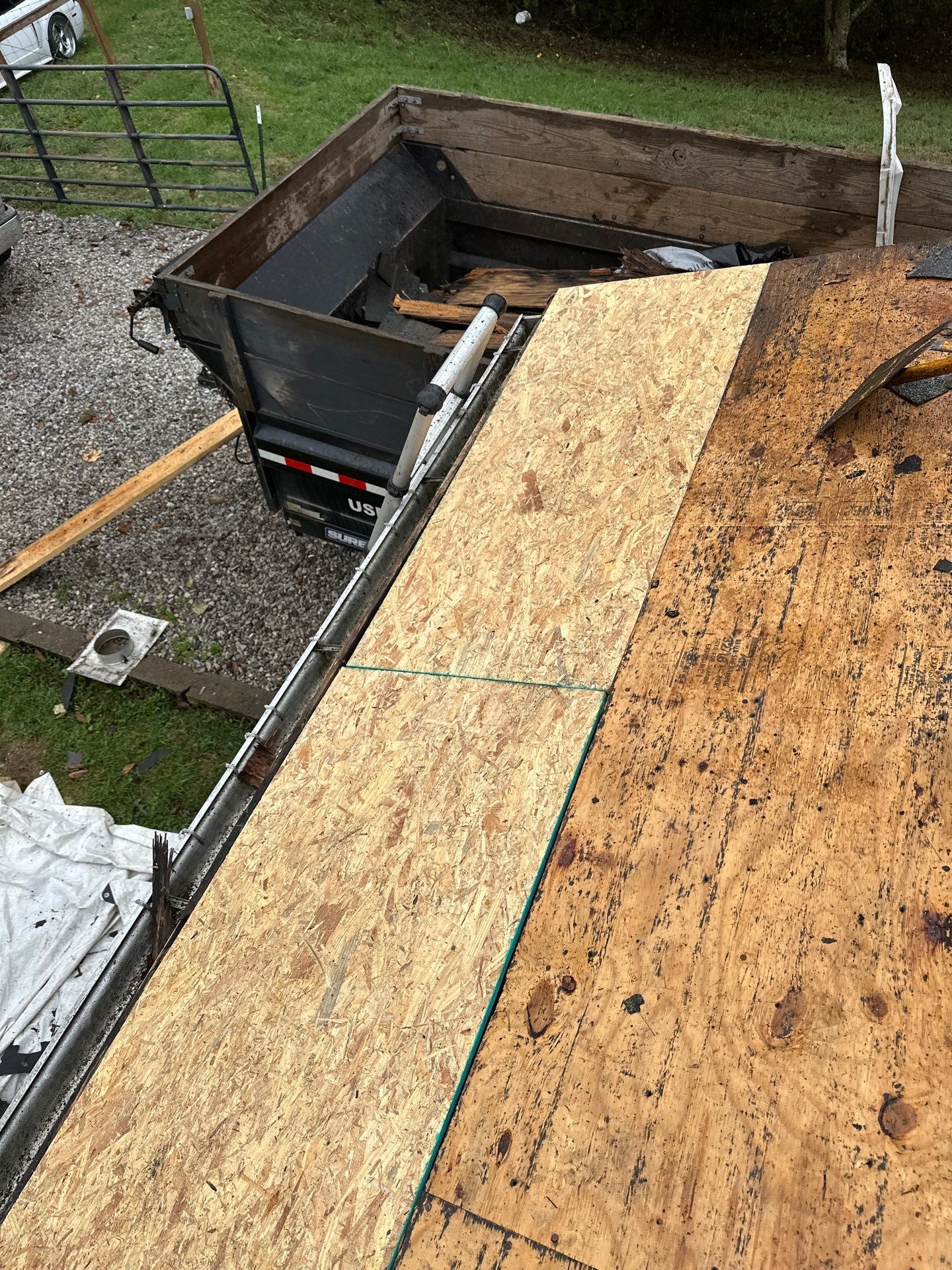 Residential Roofing Installation using Metal by Rainstoppers Roofing