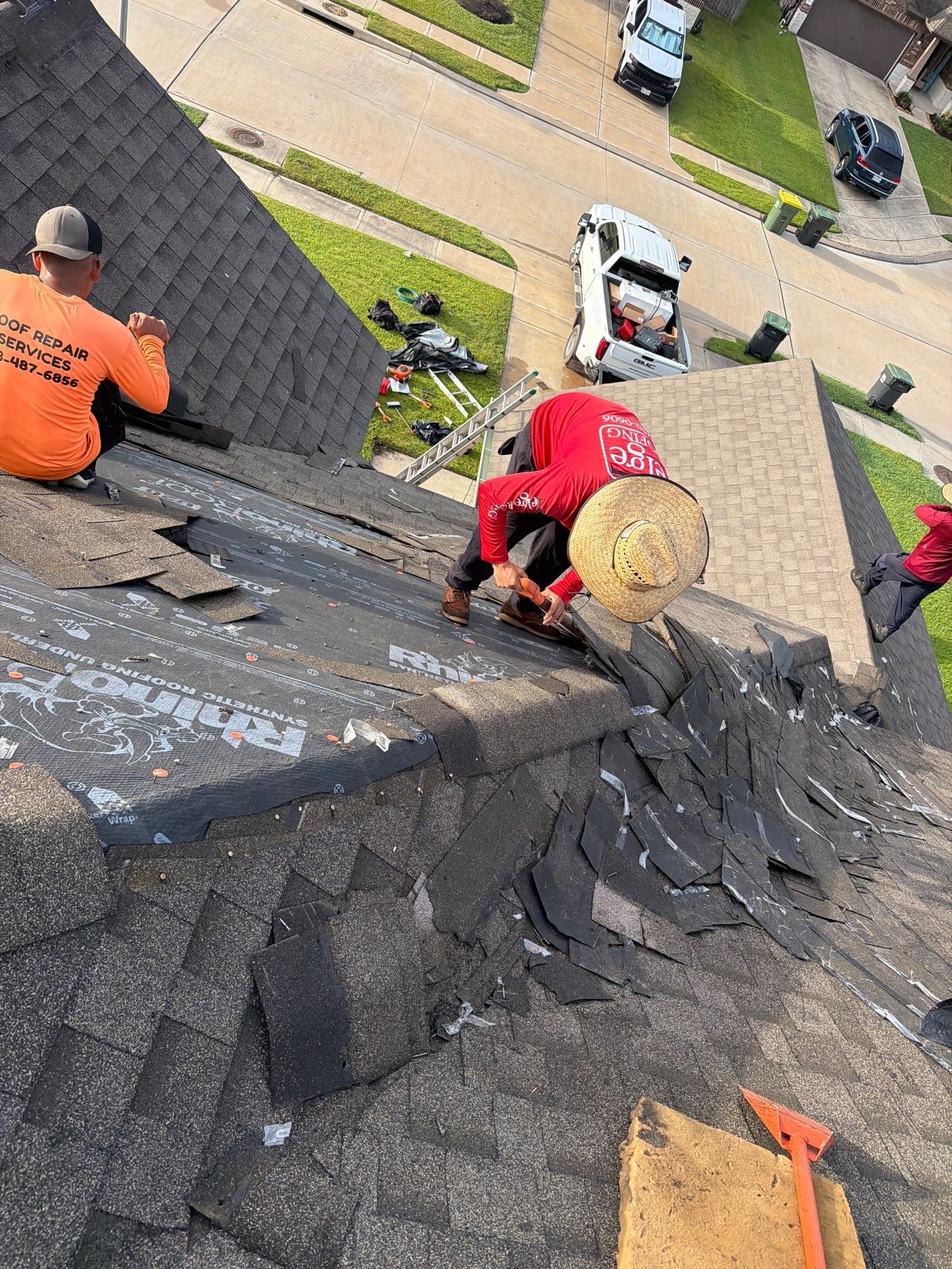 Roof Replacement in Pearland TX by Roof Repair Company