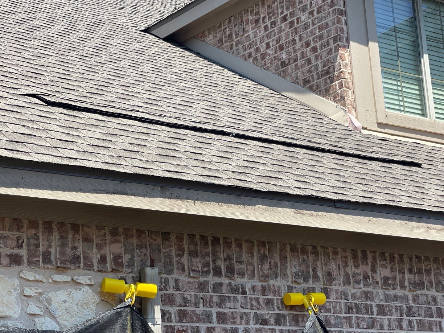 Major Hail Storm Full Roof and Gutter Replacement by First United Roofing & Construction