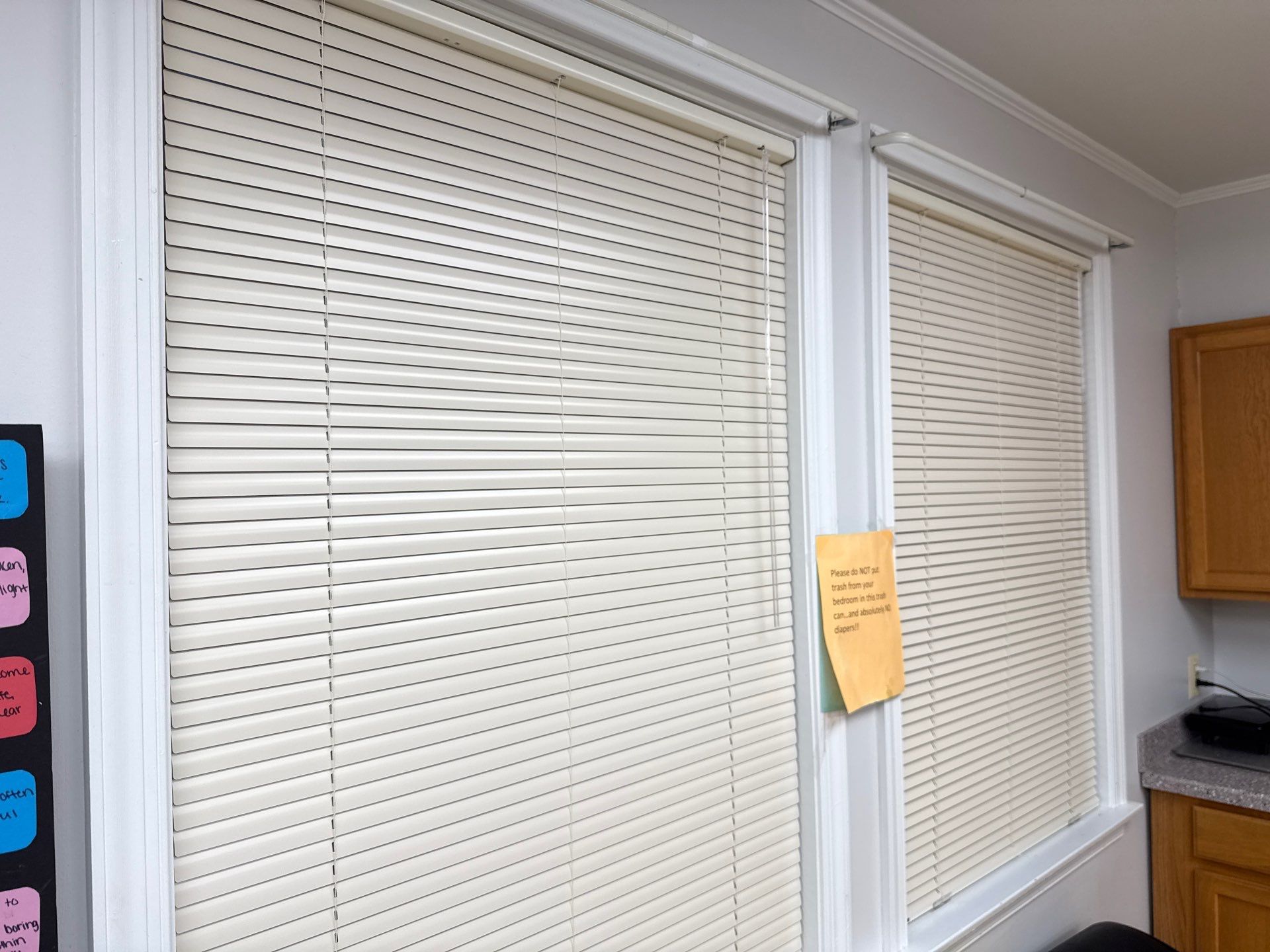 Aluminum Blinds Project in Prince Frederick, MD by Southern Maryland Custom Blinds