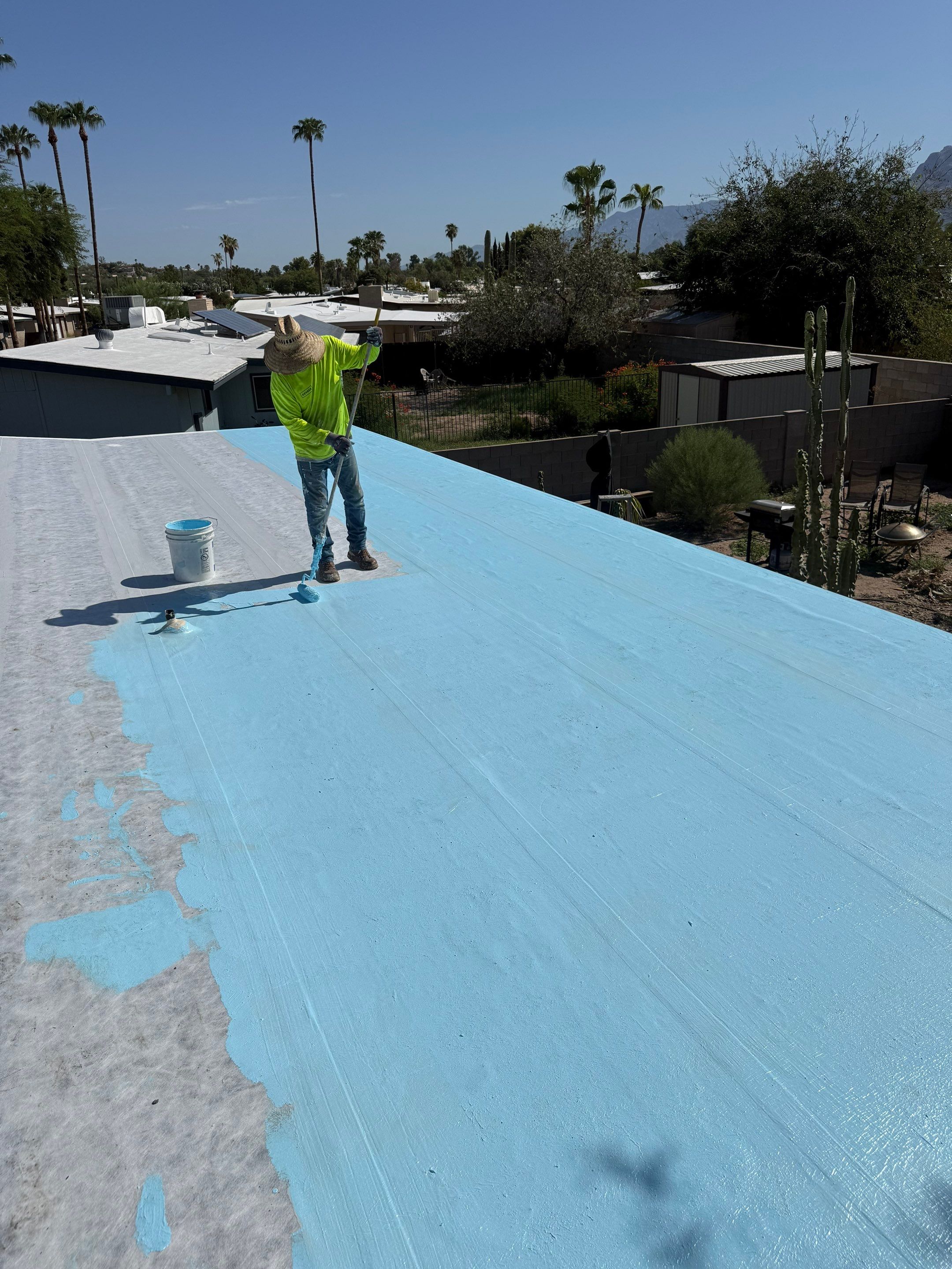 Residential Low Slope Roof Installation and Decking Repair 85741 by West Coast Roofing AZ