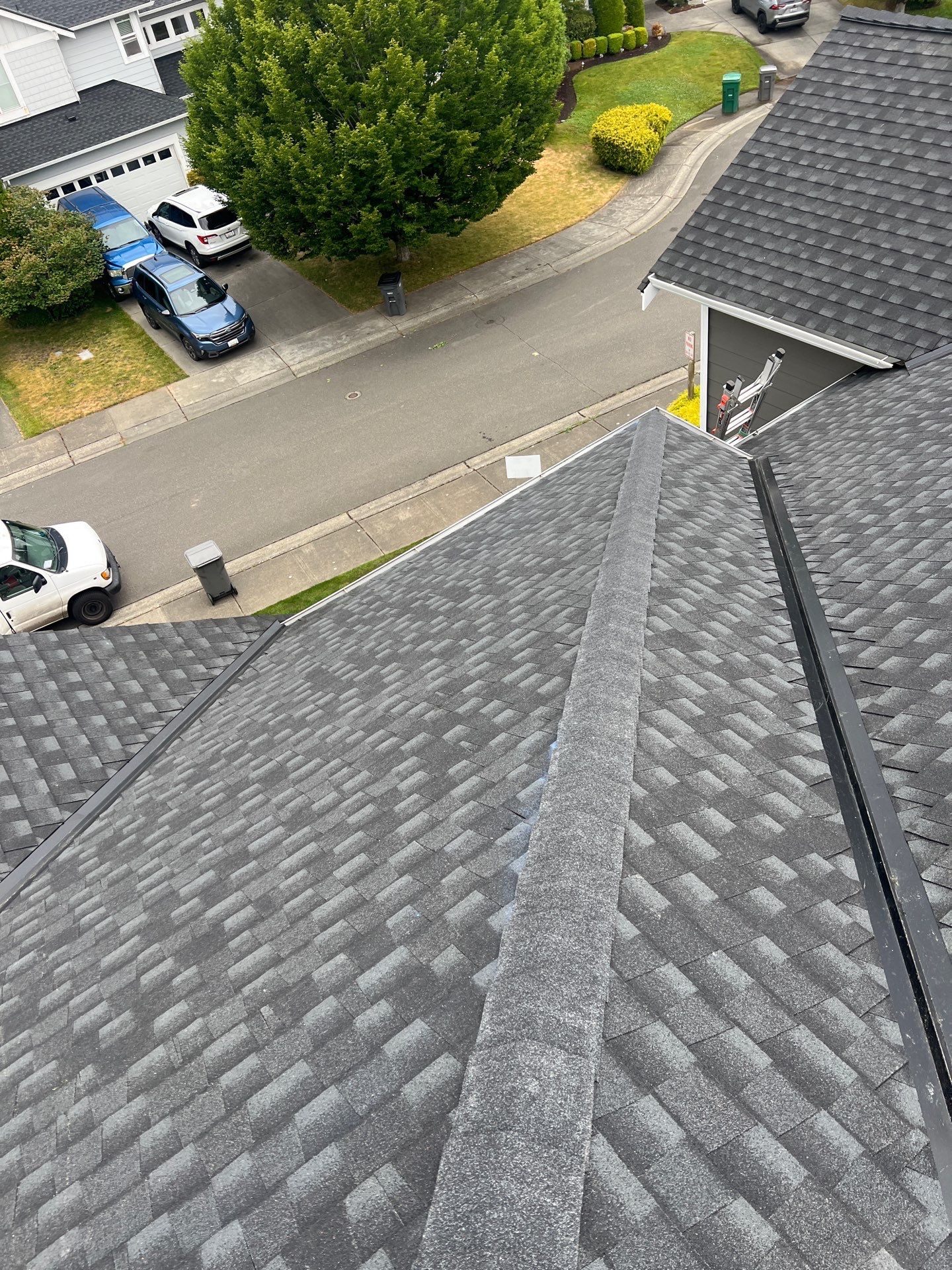Residential Roofing Installation using GAF UHDZ Shingles by Roofing Formula LLC