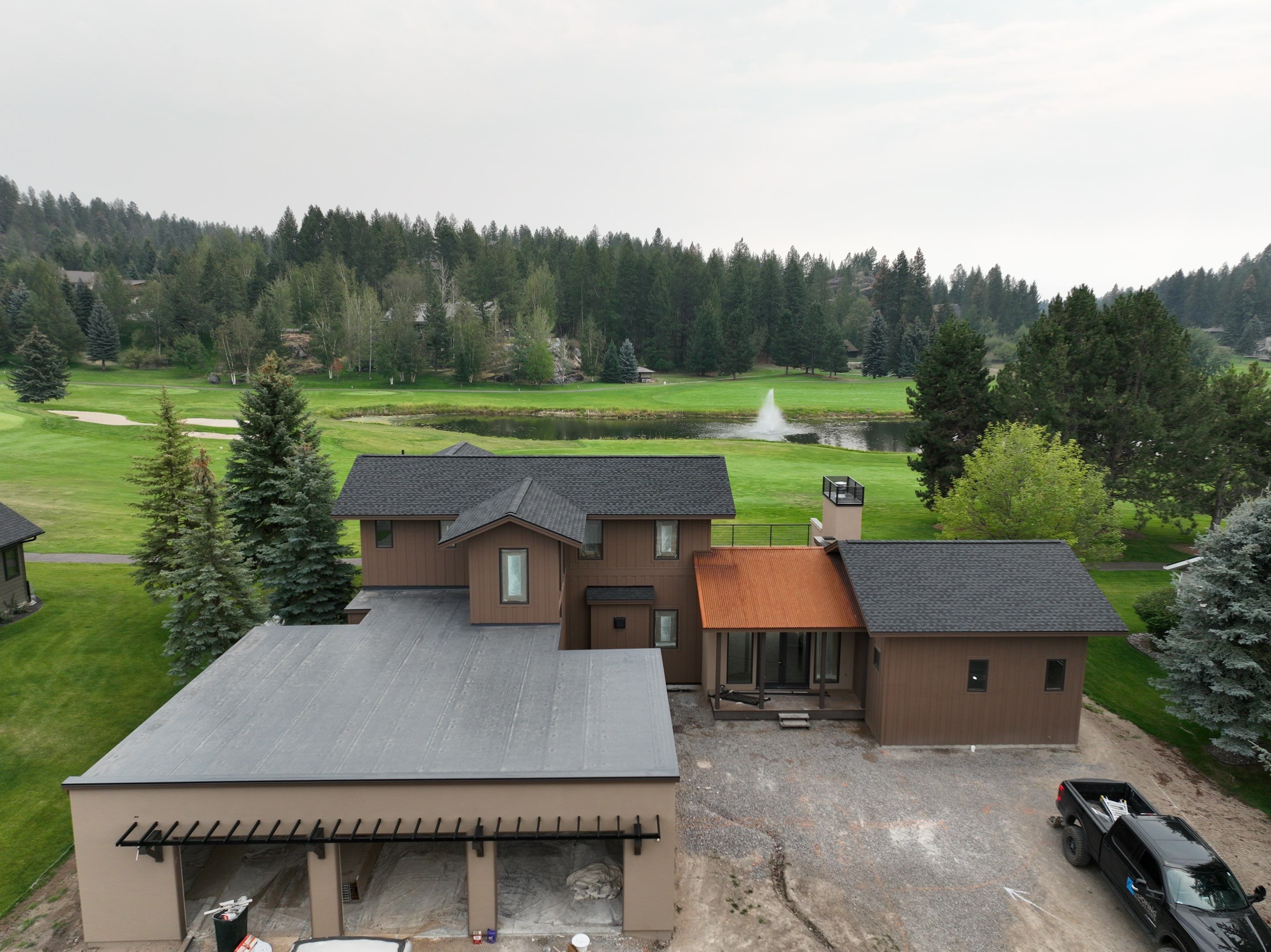 GAF Timberline HDZ - Charcoal by Montana Roofing Solutions