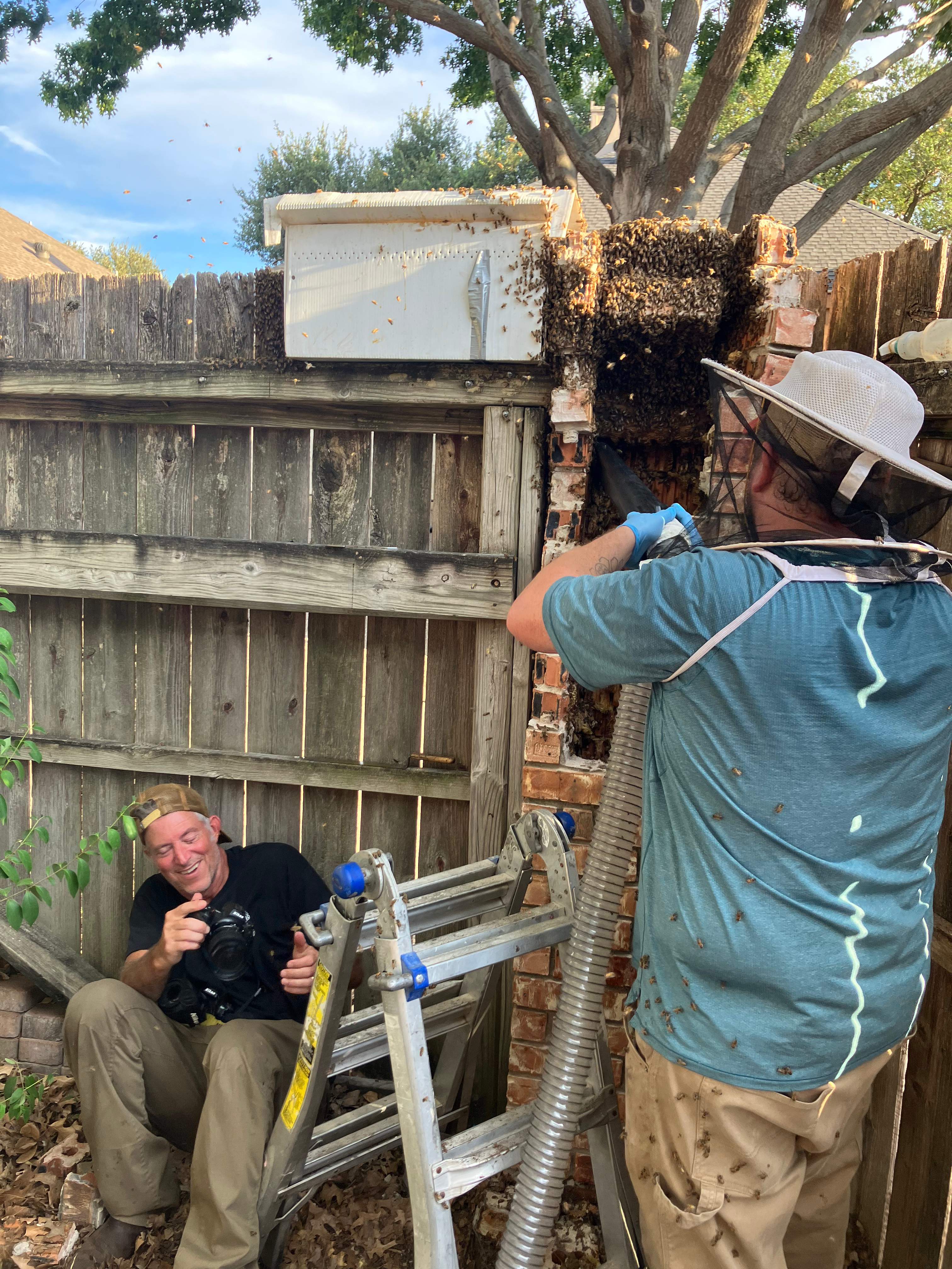 Brick Column by Rockwall Honey Bee Company