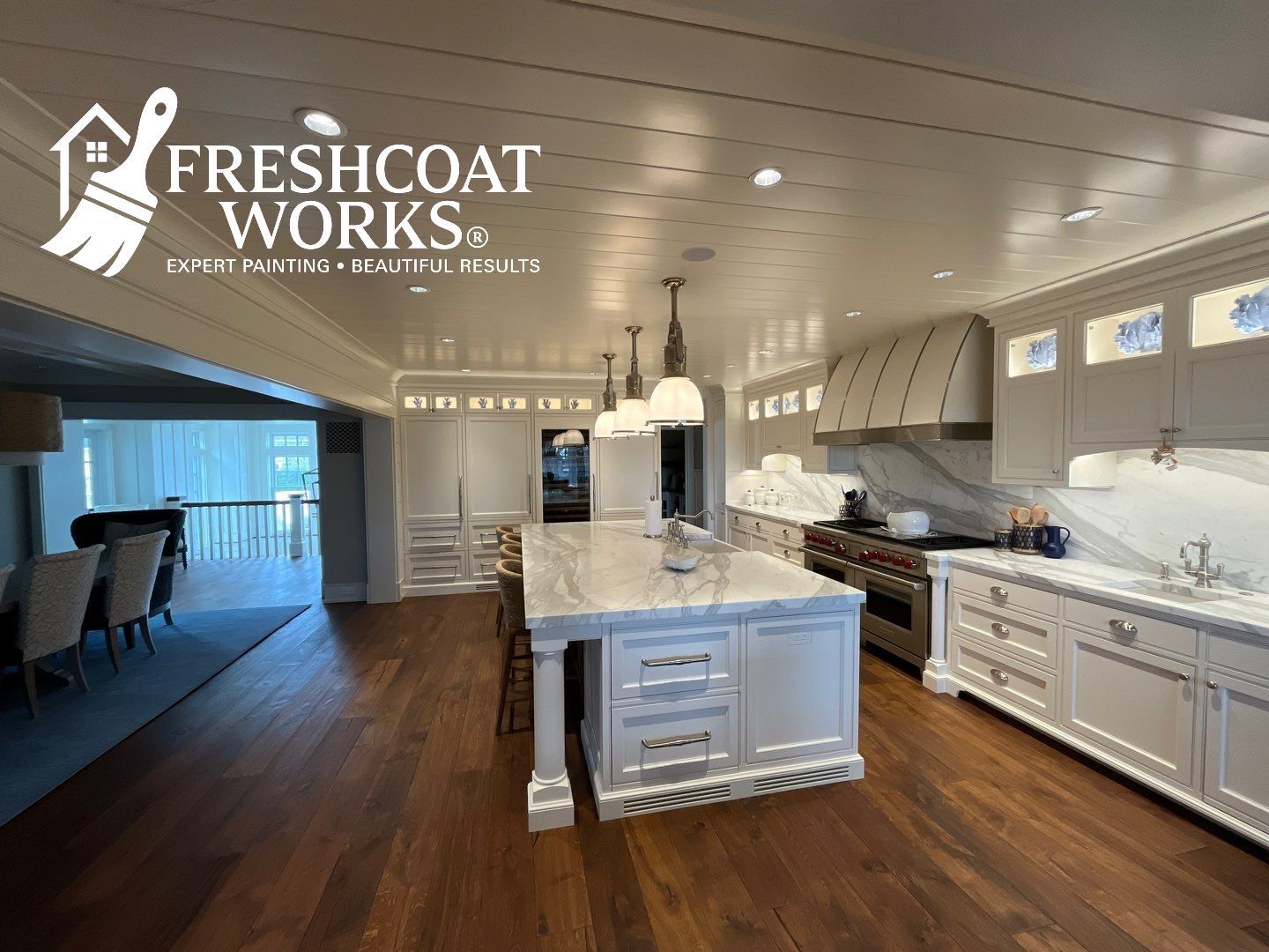 Project in Avalon by Fresh Coat Works LLC