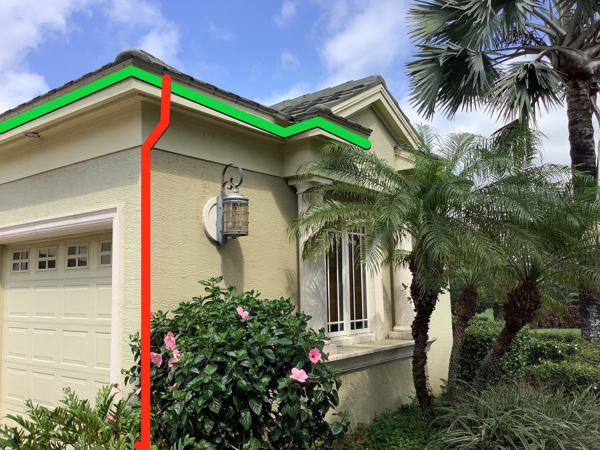 Gutter Project 7 inch seamless gutters using Cameo Gutters in Sarasota FL by Gutter Professors