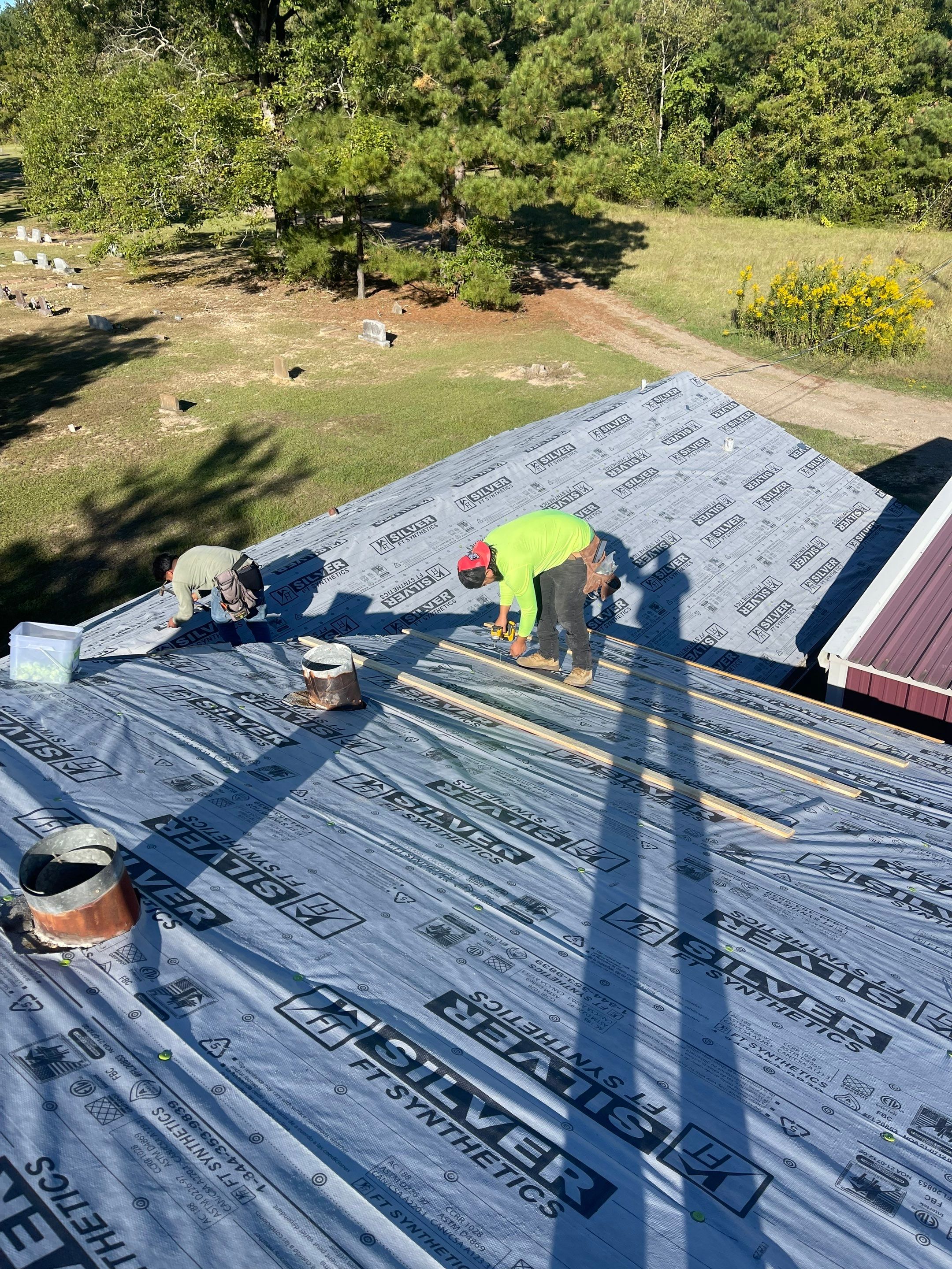 Residential Metal Roof Replacement using Reed's Metals: 26 GA. Colored Residential Metal Panels (Barn Red) by Hostetler Roofing