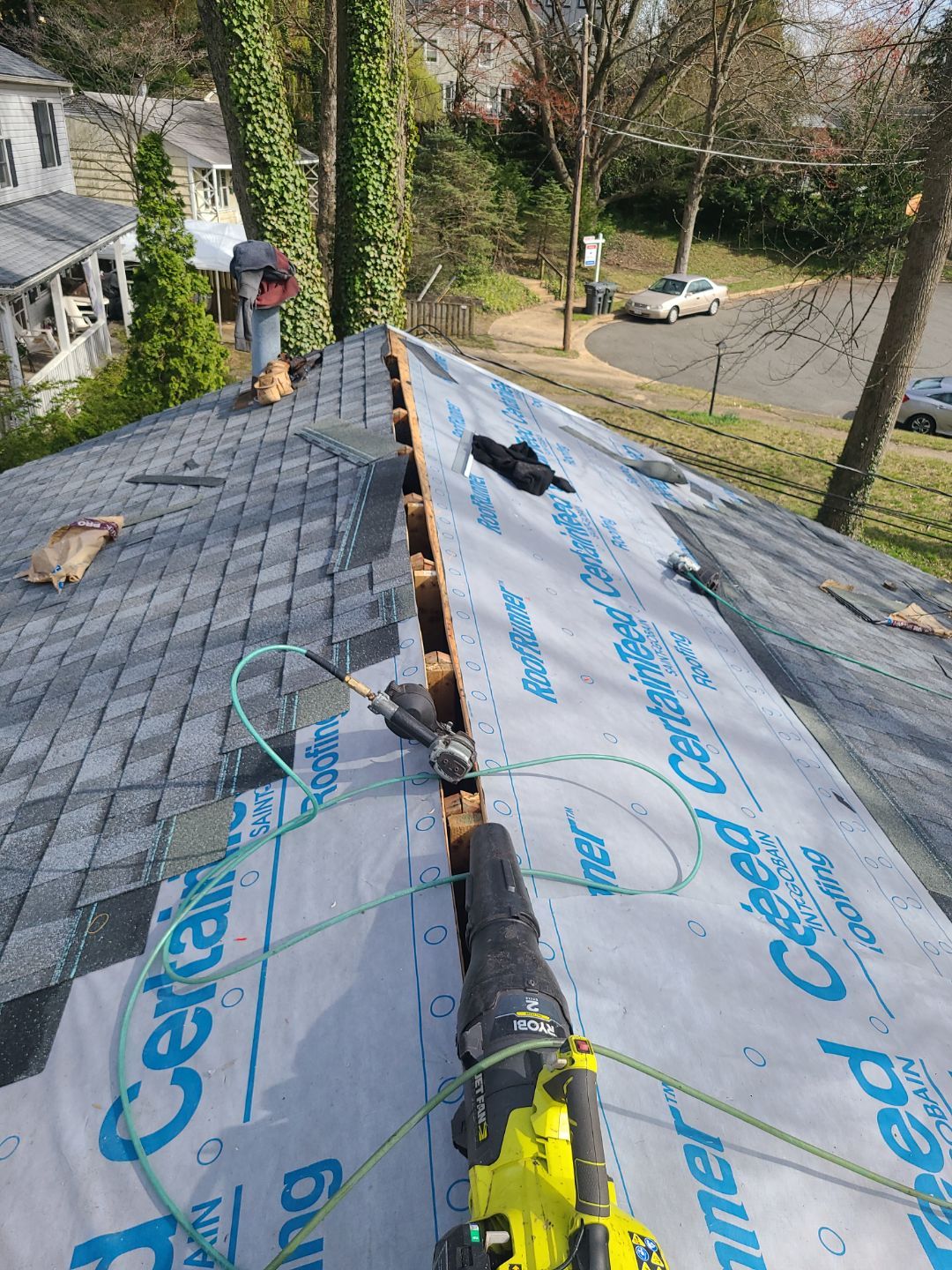 Falls Church Landmark Pro Roof in Max Def Pewter by RM Banning, Inc.