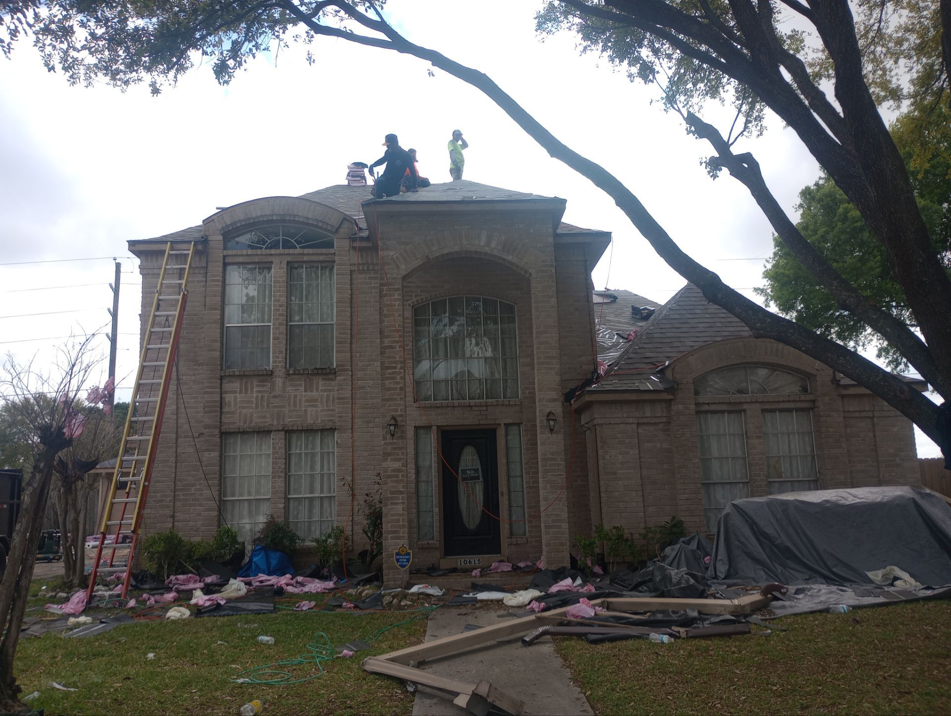 Residential Roofing Repair using Owen's Corning Duration (Lifetime) Shingles by Roof Repair Company