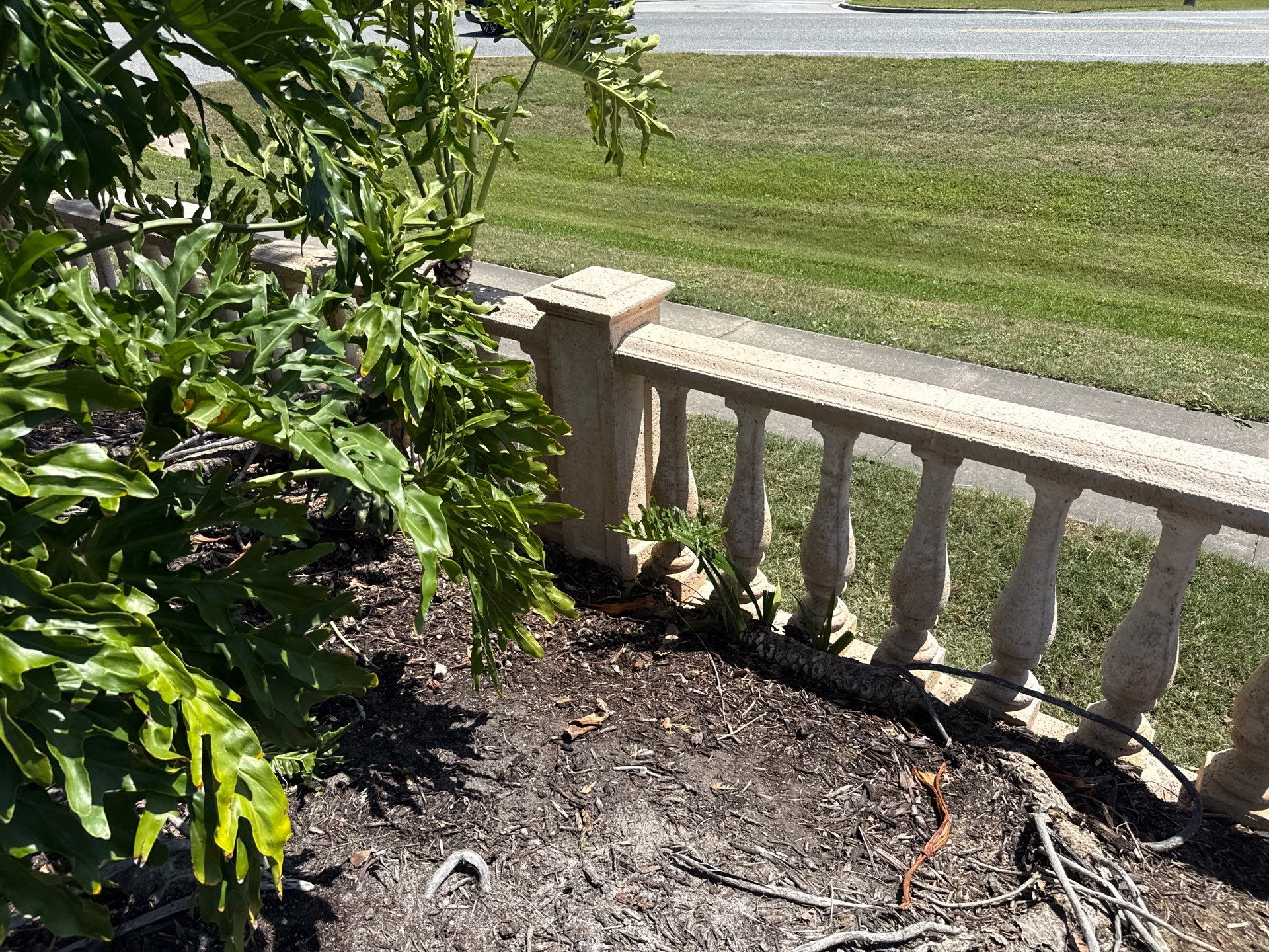 Decorative Wall & Entrance Sign Cleaning | Timberly Community | Parrish, FL by Sunshine AquaWash