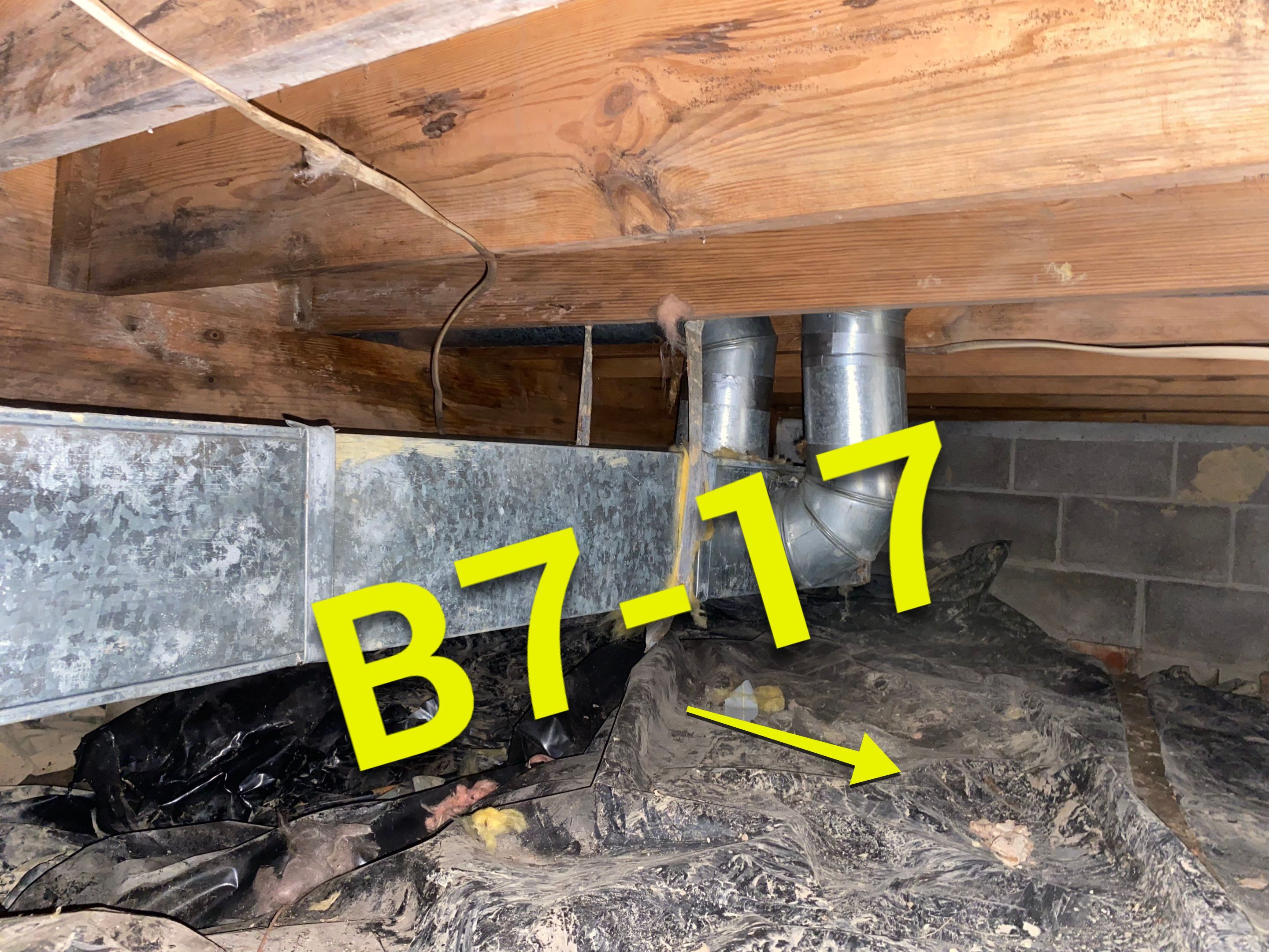 Ogle crawlspace by The Property Doctor, LLC