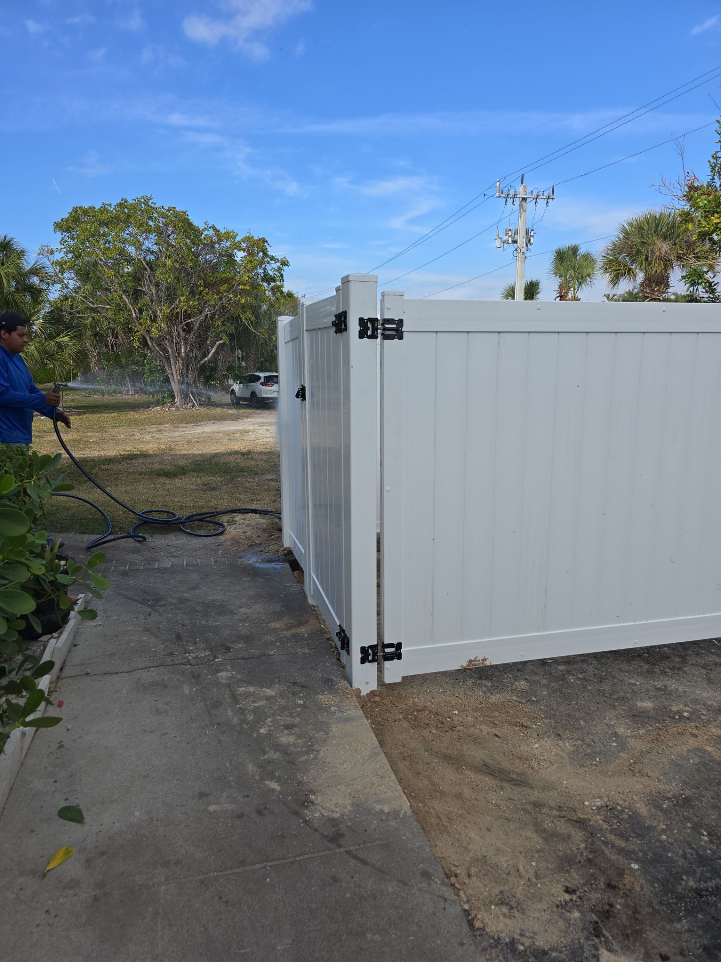 Dumpster Enclosure in Marco Island by True Fence LLC