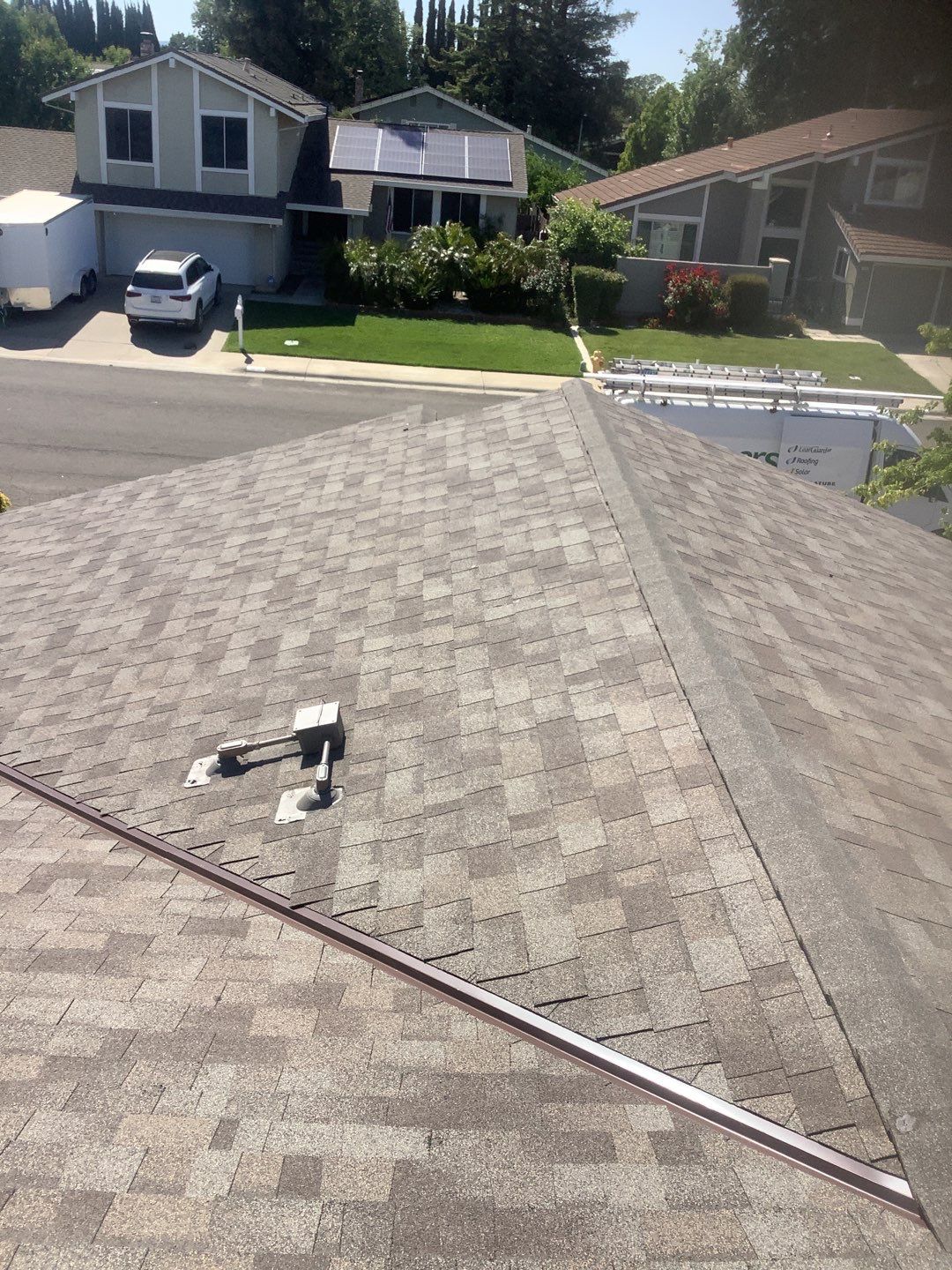 Residential Roofing Installation using Owens Corning Roofing Shingles by Byers Enterprises 