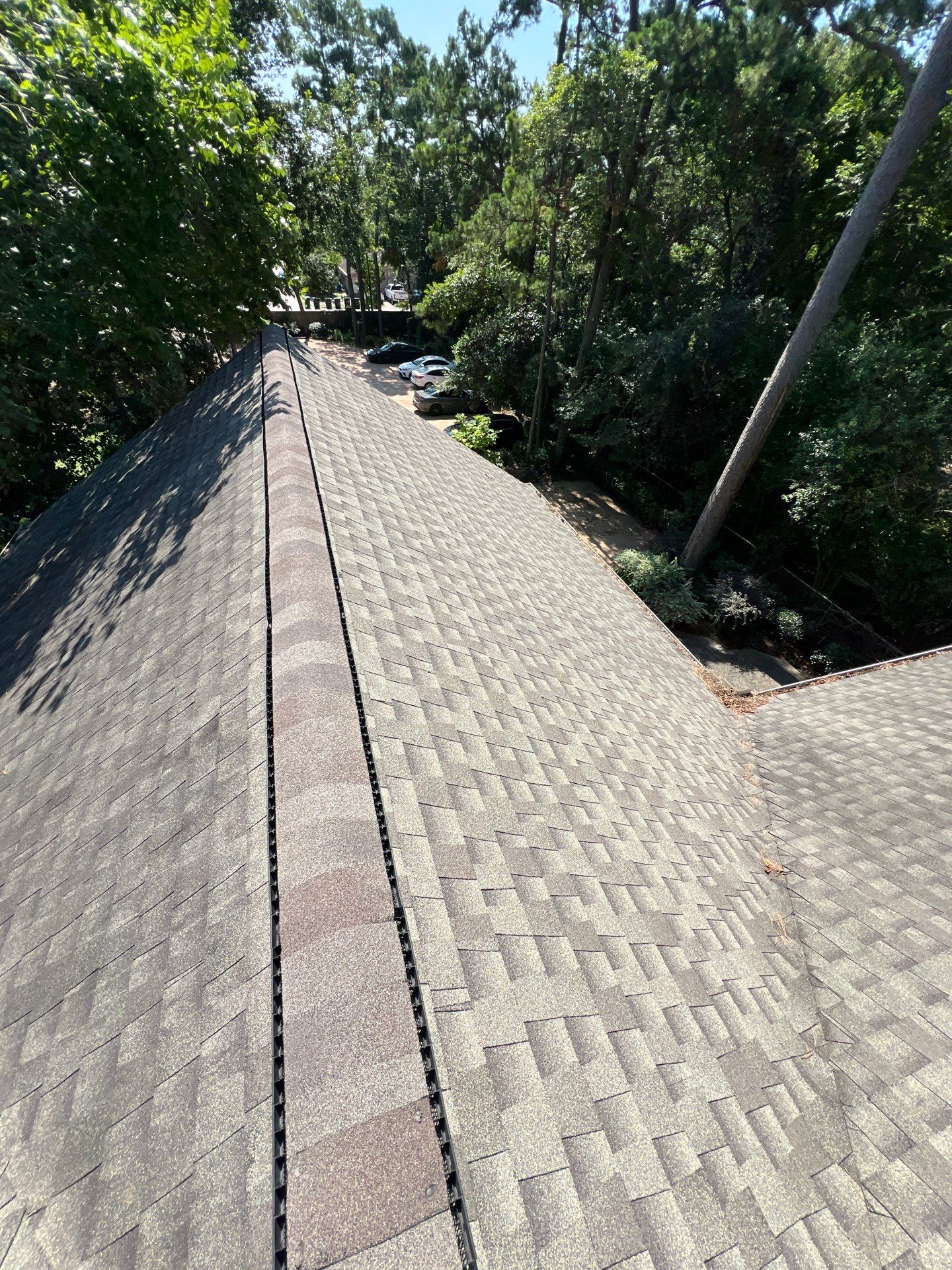 Hail Damage using Metal by Roof Repair Company