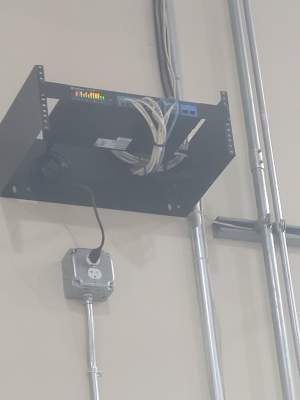 Structured cabling installation by CimaSolutions