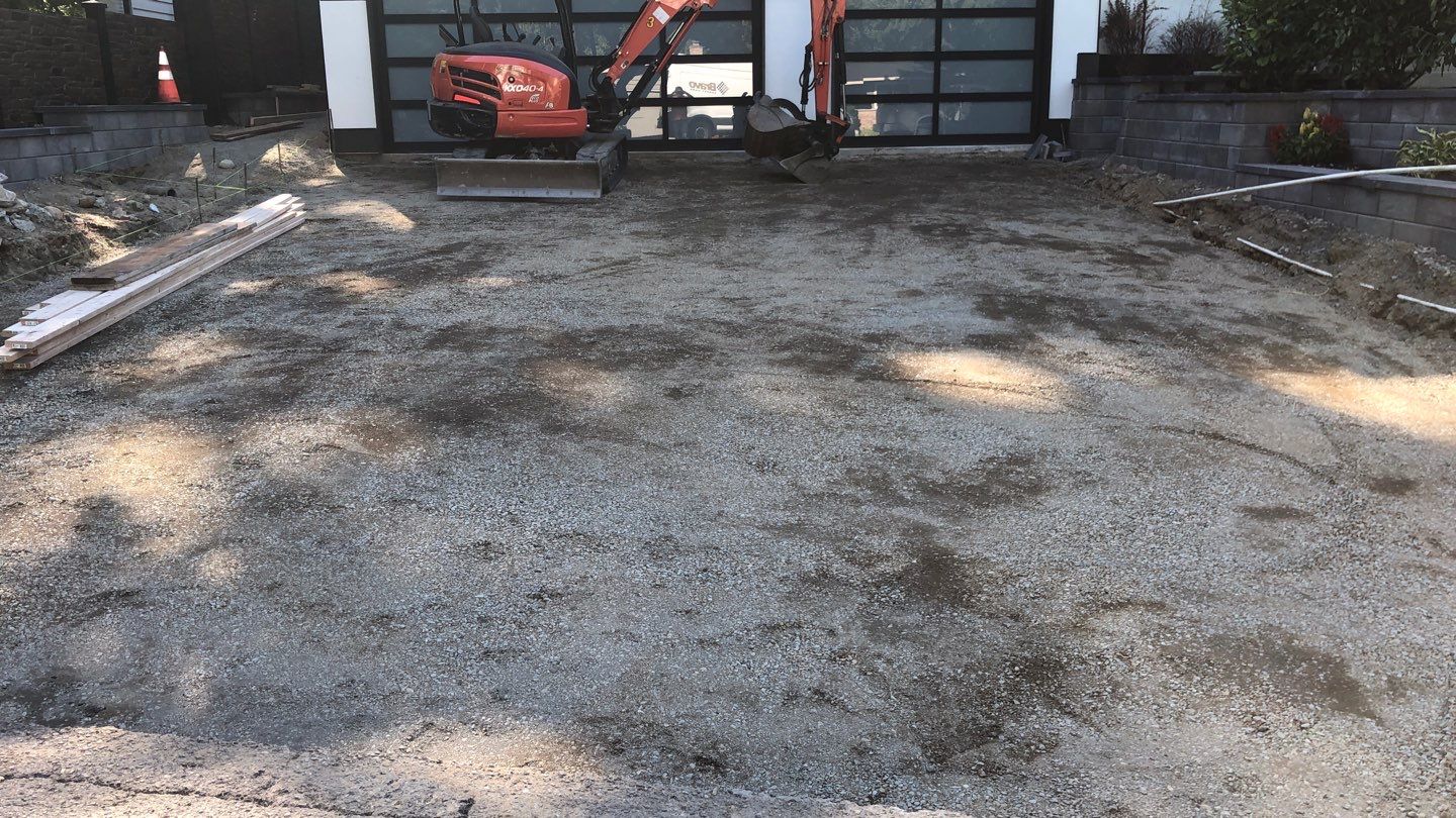 Bruce | Broom Finish Driveway, Concrete Project by Jireh Asphalt & Concrete Inc 