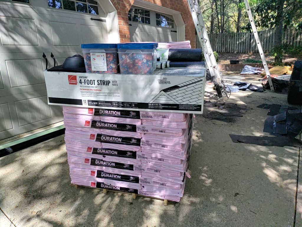 Residential Roofing Installation using Owens Corning Quary Gray by Inspector Roofing and Restoration