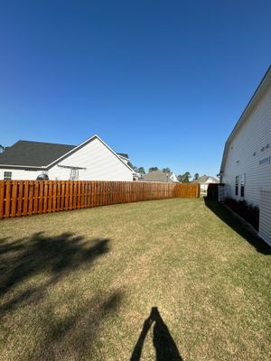 Fence using Wood Sealant