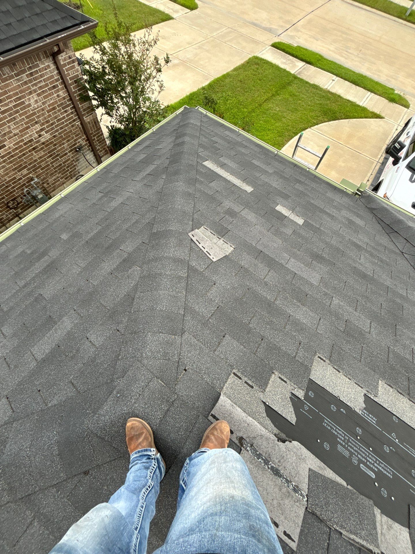 Residential Roofing Repair using Owen's Corning Duration (Lifetime) Shingles by Roof Repair Company