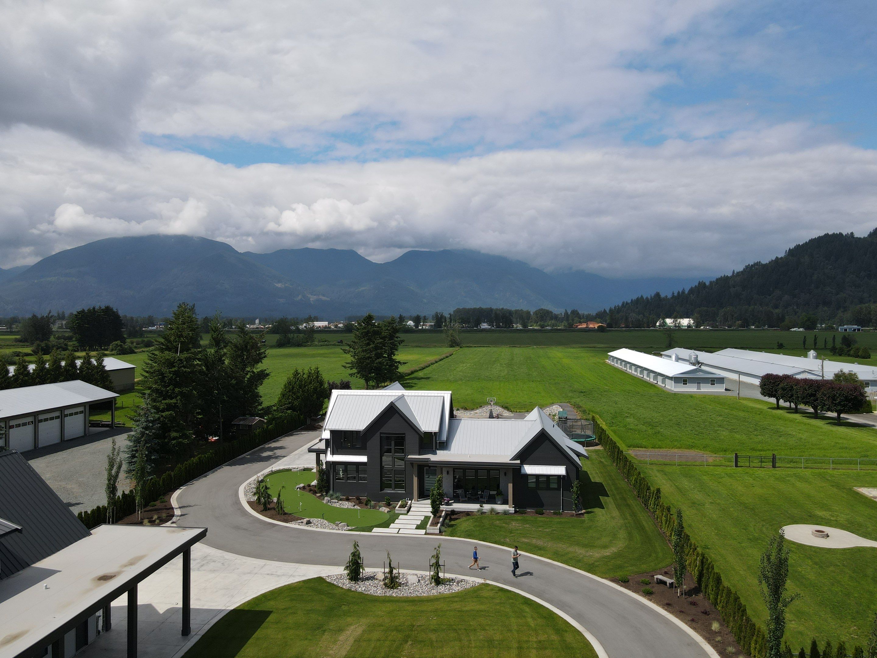 Residential Roofing Installation using 12" Prolok metal  by Top Notch Roofing Inc