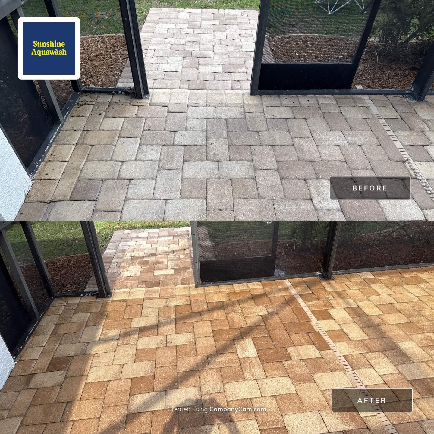 Comprehensive Exterior Cleaning for 2-Story Home in Foxbrook Community – Parrish, FL by Sunshine AquaWash