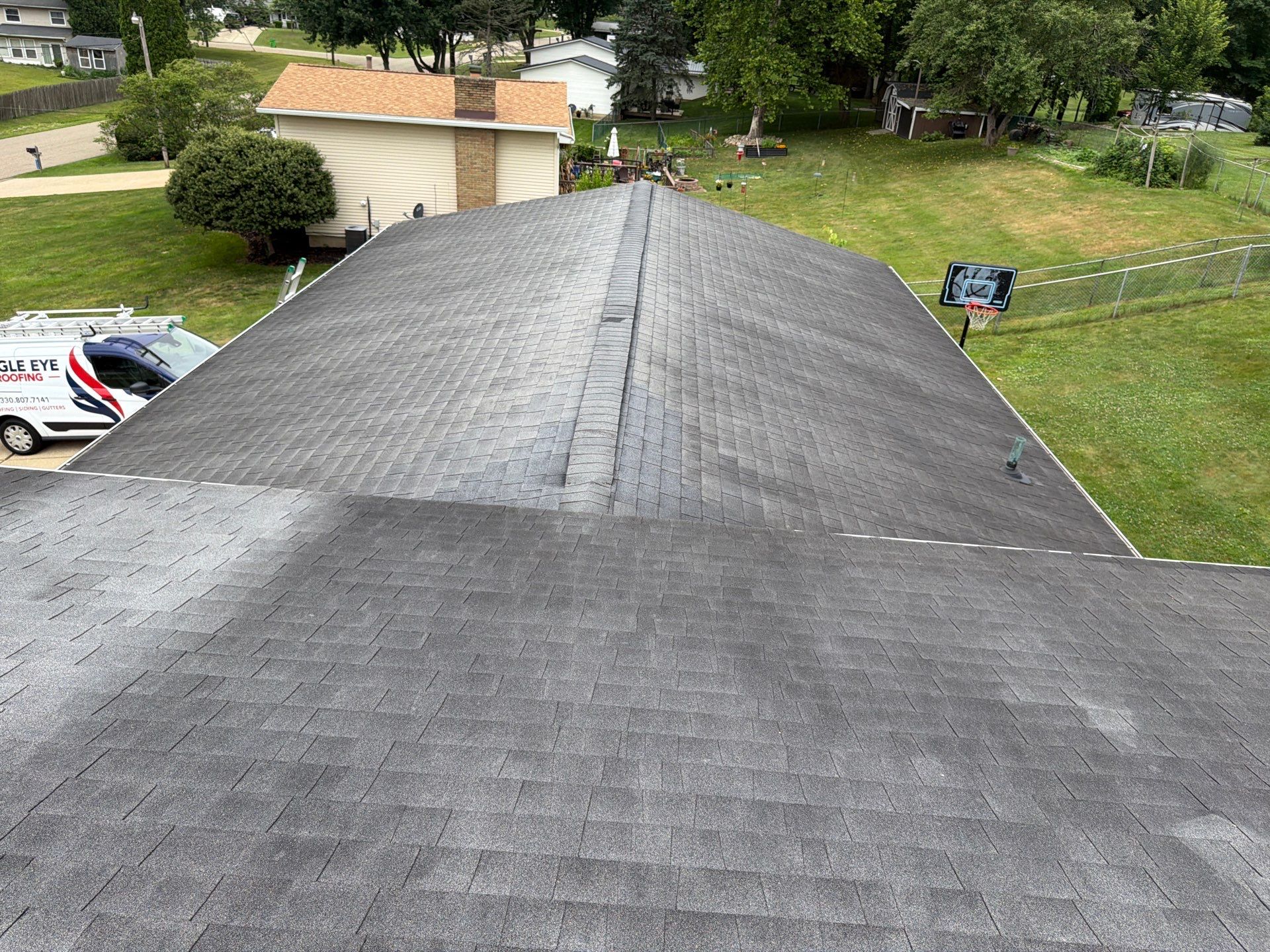 Aaron F: Atlas Pinnacle, Color, Black Shadow, Drip Edge, Color, Black by Eagle Eye Roofing