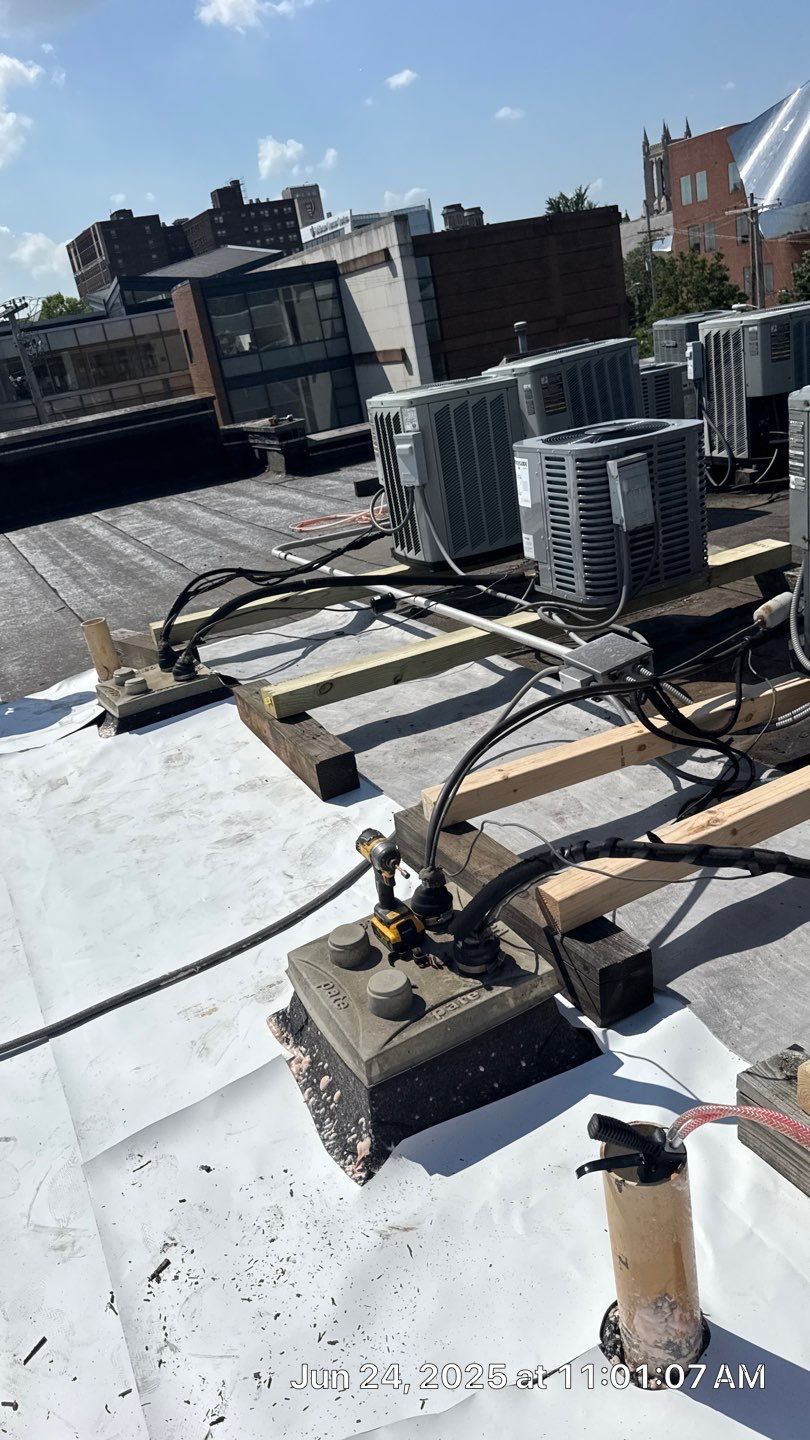 Glidden House by Commercial Roofing and Coating Systems 