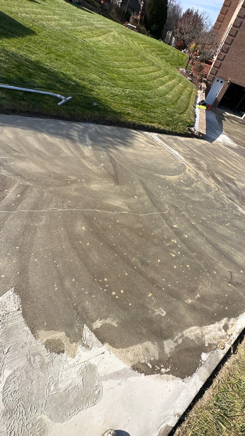 Twilight Driveway Project in Bridgeville by Floors in a Day, Inc