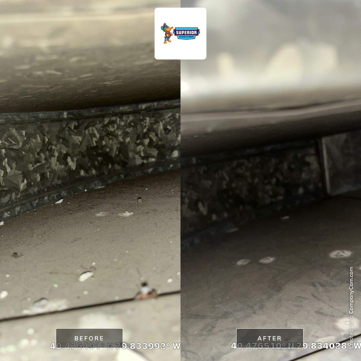 Air Duct Cleaning With a Vacuum Truck in Penn Hills, PA by Superior Air Duct Cleaning