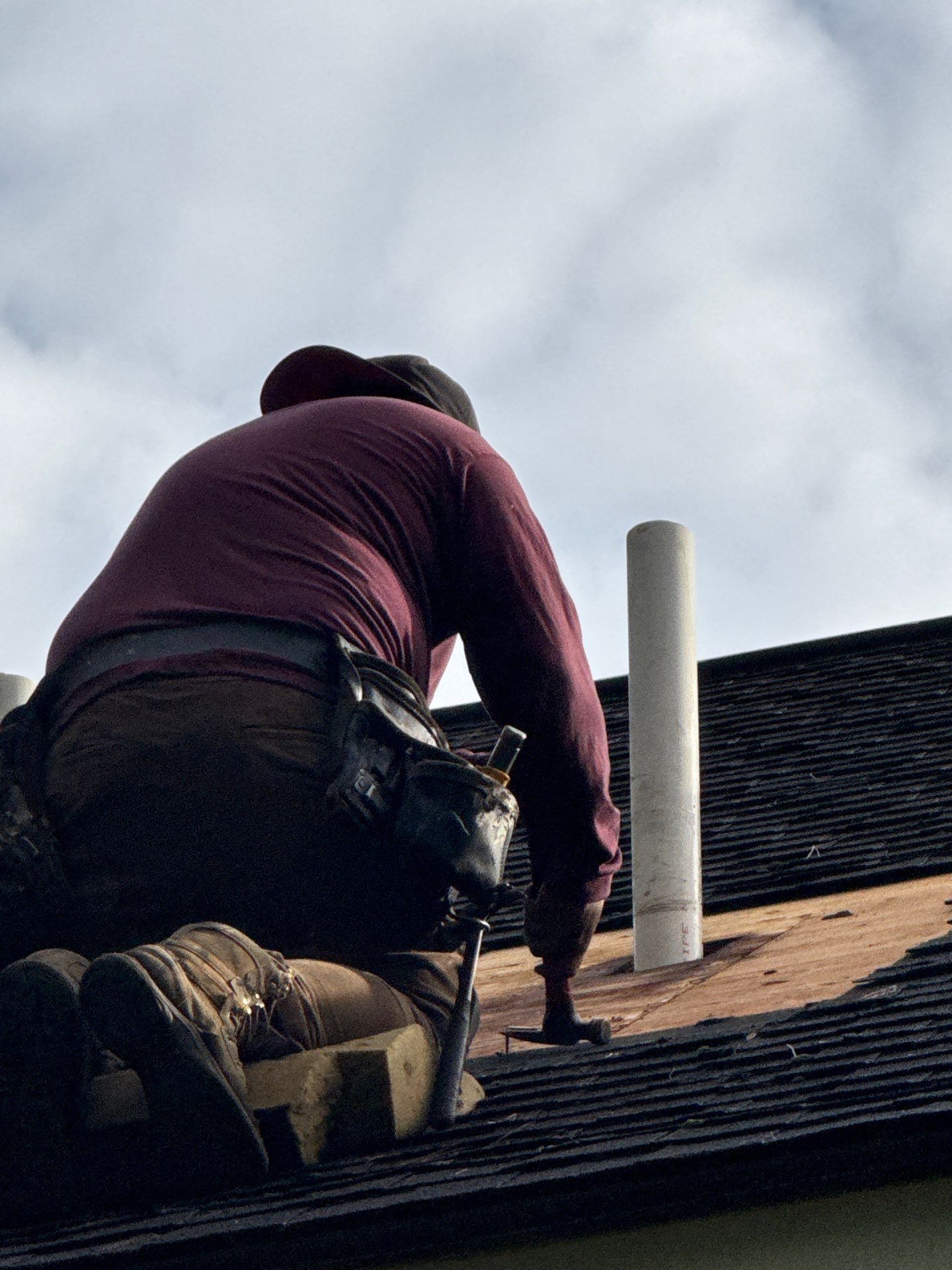 Pipe Boot Leak Repair & Gutter Replacement | Littleton, MA by Mighty Dog Roofing of Greater Middlesex County