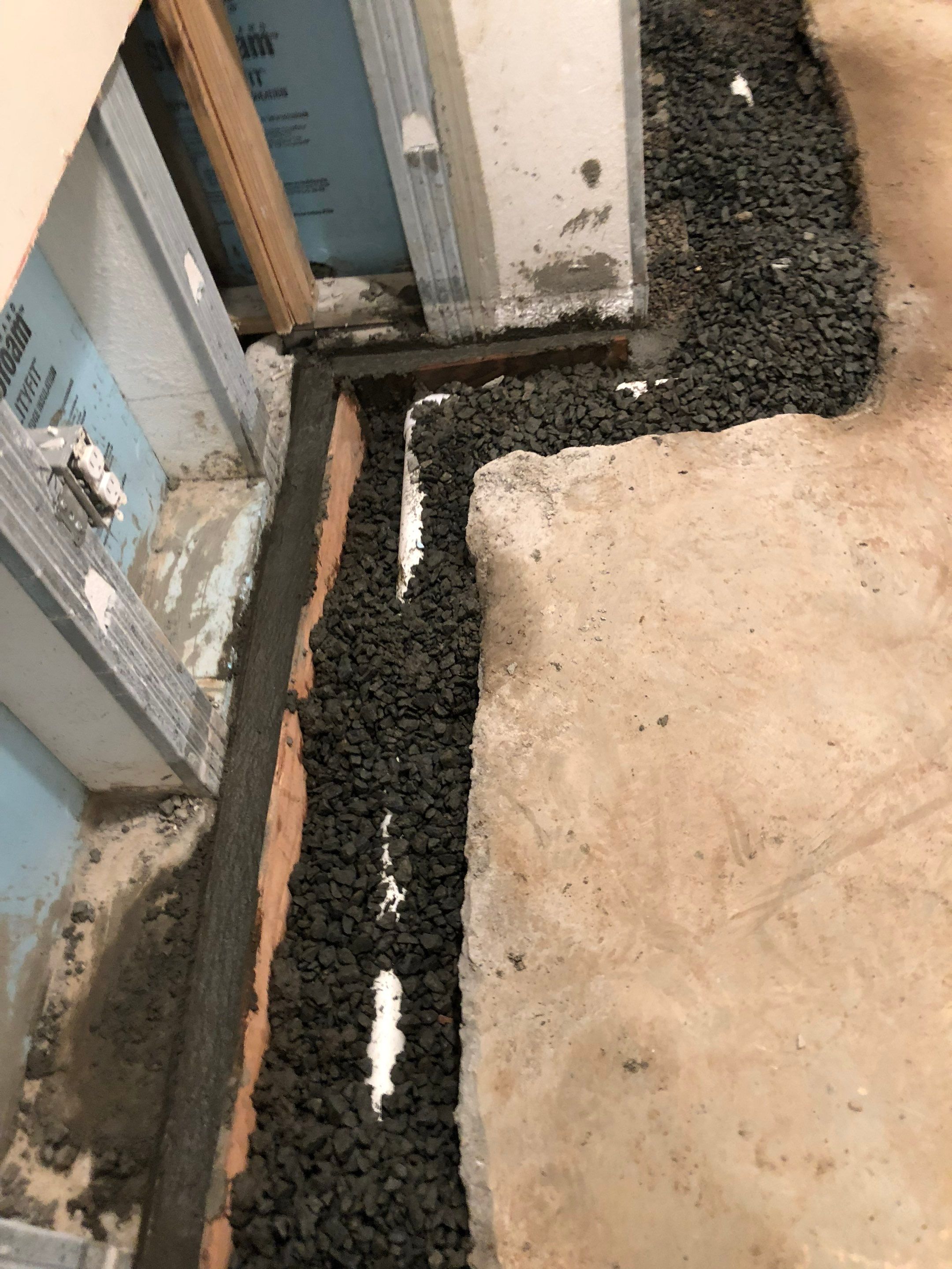 Interior French Drain Job in Summit, NJ by Pure Service Pro, LLC 