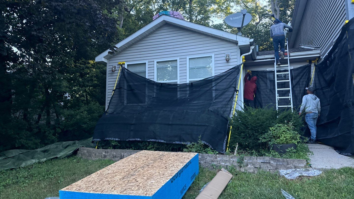 Roof Replacement using Owens Corning Brownwood by 180 Contractors