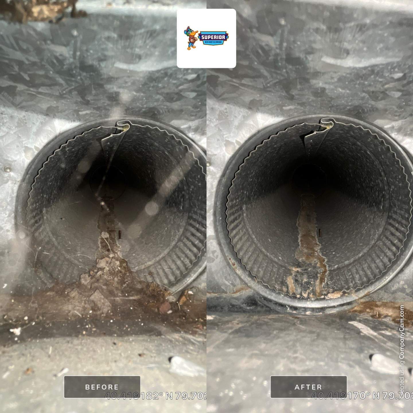 Air Duct Cleaning With a Vacuum Truck in Murrysville, PA by Superior Air Duct Cleaning