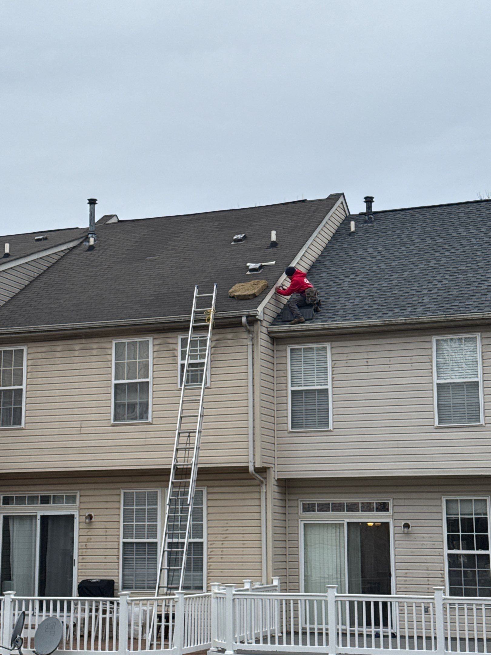 New shingle Roof an New gutters & Downspouts by Alpha Design Services