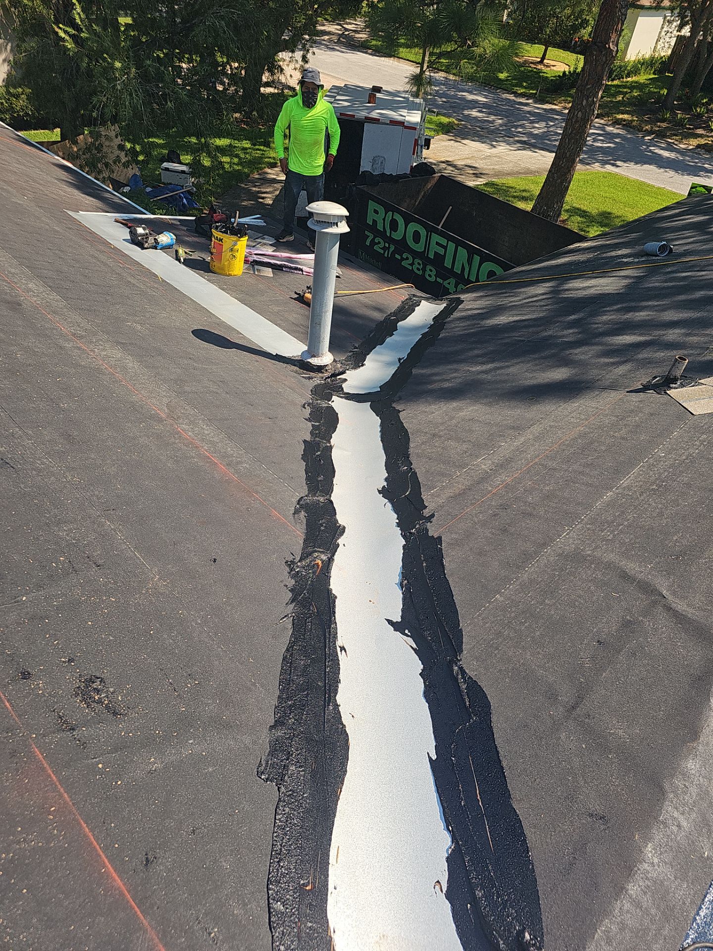 Project in St. Petersburg 33702 by Mitchell Roofing Company LLC 
