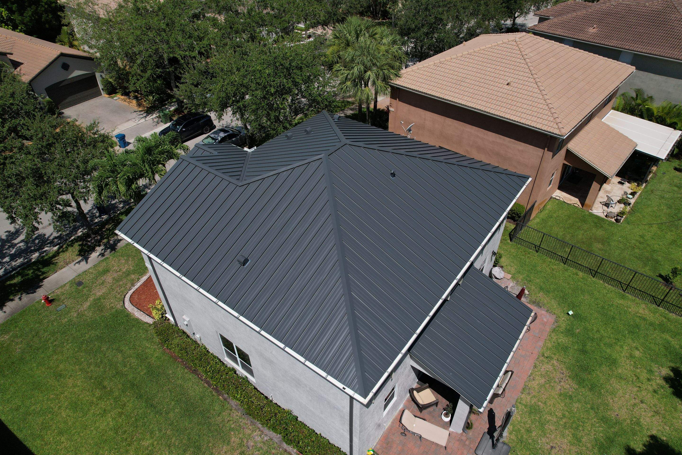 Series 1300 Englert Metal Roof in Weston by Roofing Recovery