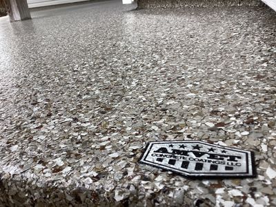 Patio using Pebble Beach